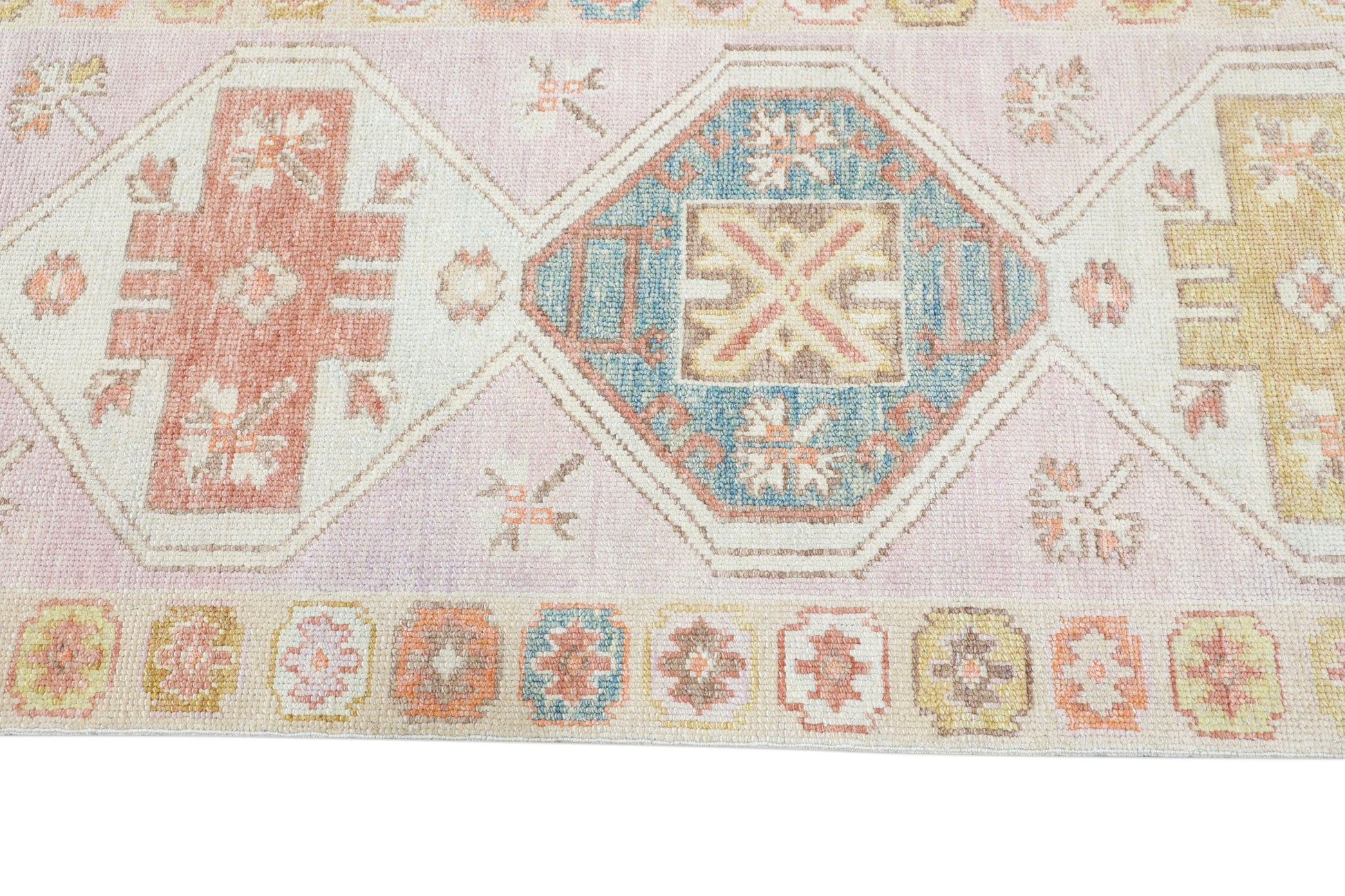 Turkish Oushak Rug 2'11" x 10'1" #4084