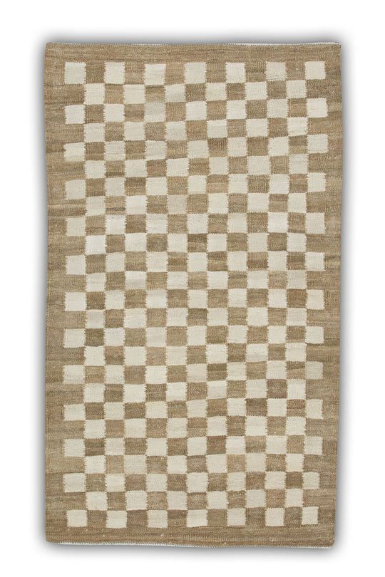 #4349 Oriental Flat Weave Turkish Kilim 2'7" x 4'6"