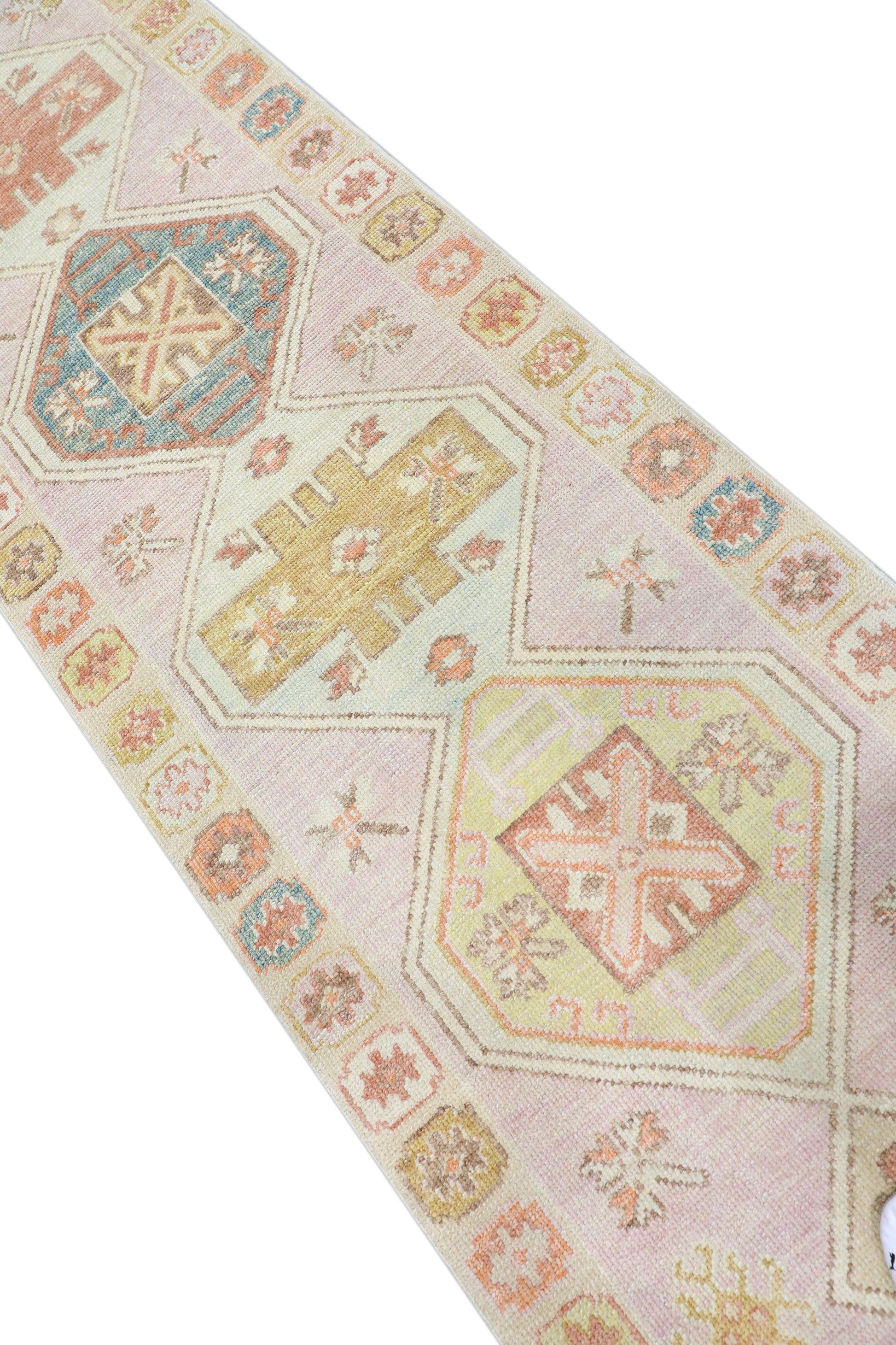 Turkish Oushak Rug 2'11" x 10'1" #4084