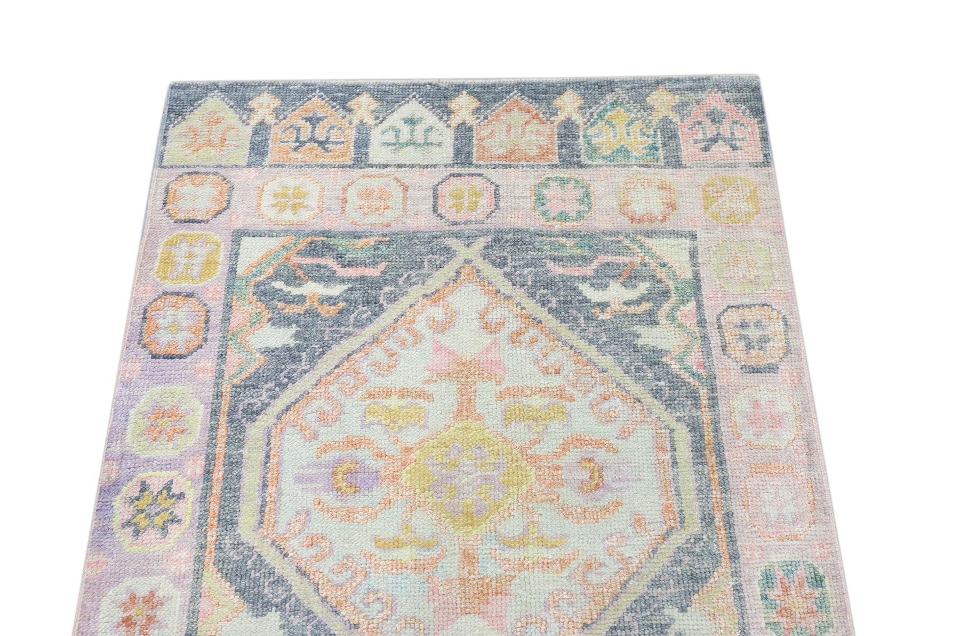 Turkish Oushak Rug 3' x 6'7" #4421
