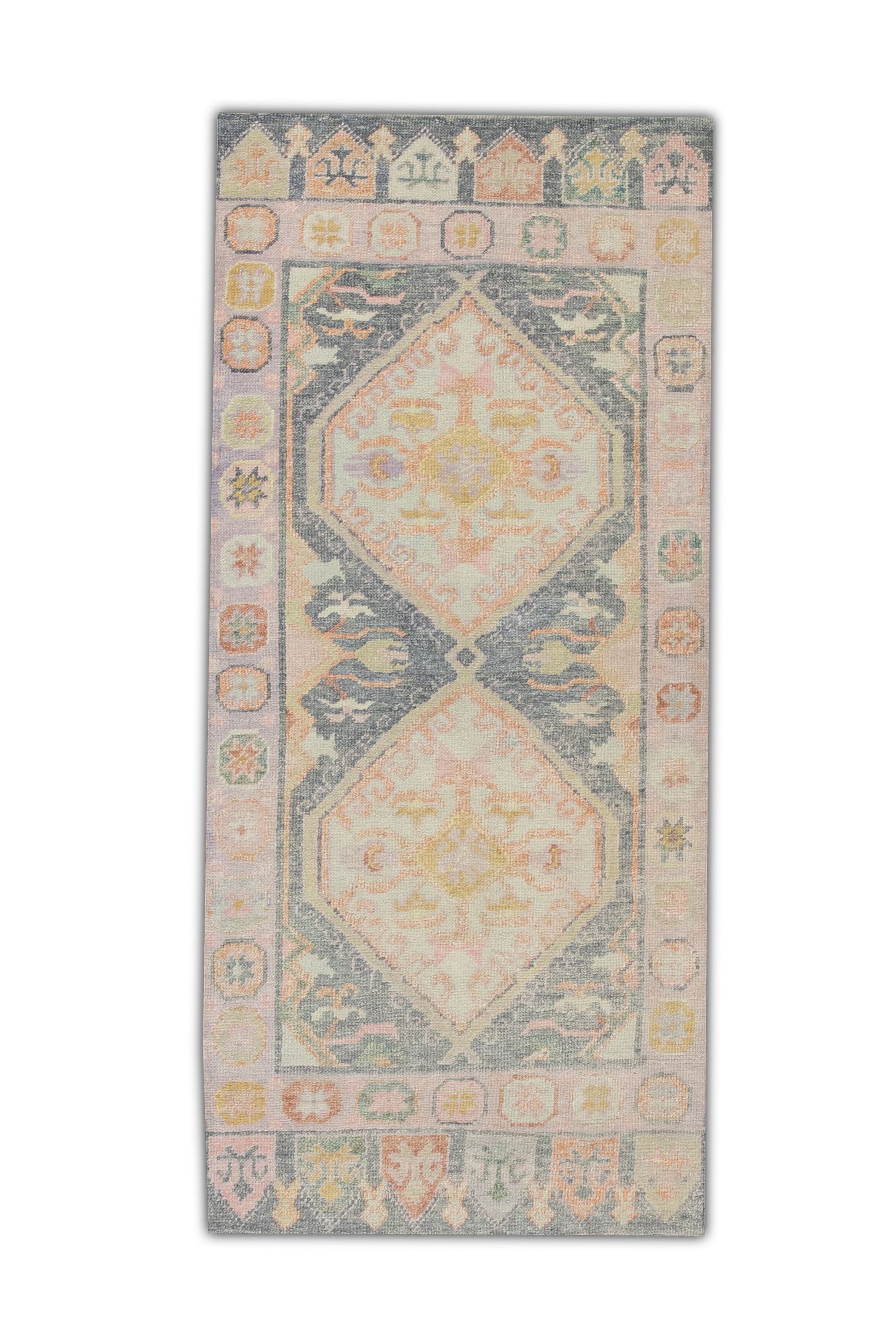 Turkish Oushak Rug 3' x 6'7" #4421