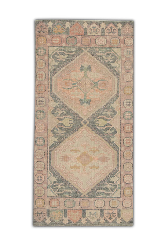 #4420 Turkish Oushak 3' x 6'