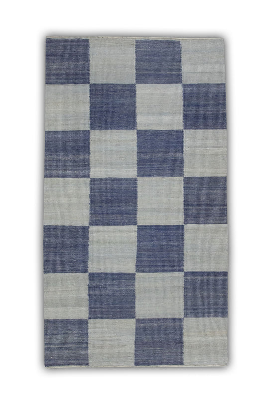 #3048 Oriental Flat Weave Turkish Kilim 2'10" x 5'