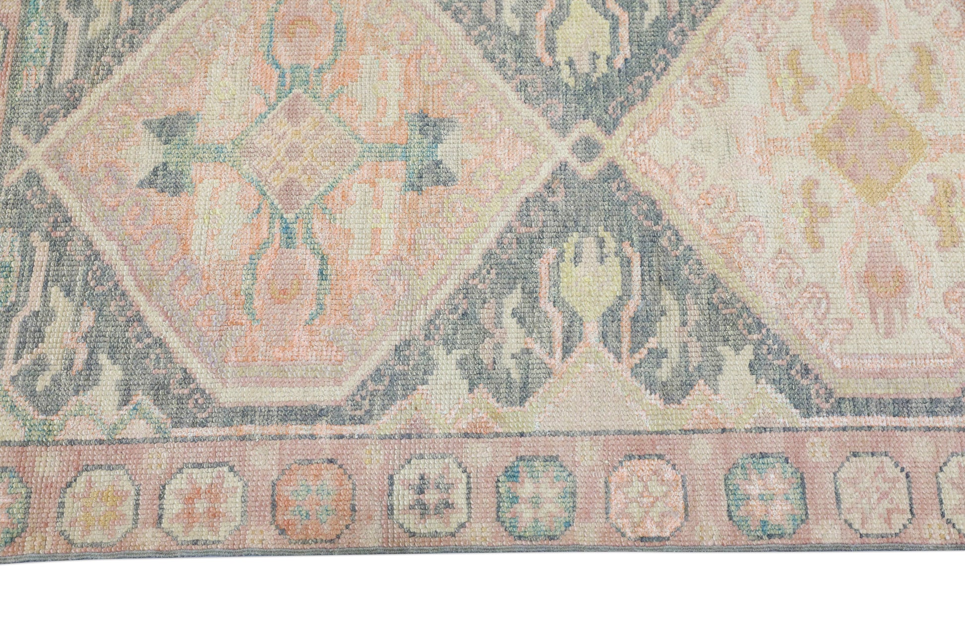 Turkish Oushak Rug 3' x 6' #4420