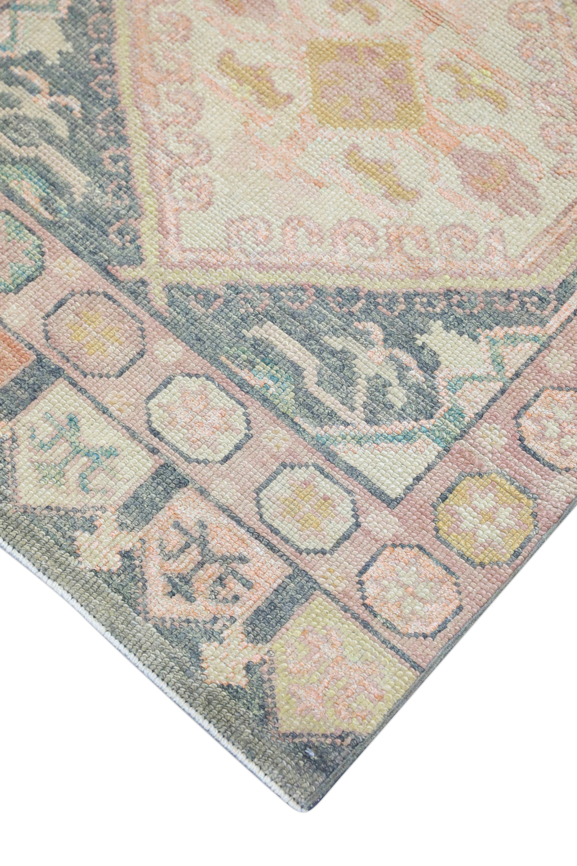 Turkish Oushak Rug 3' x 6' #4420