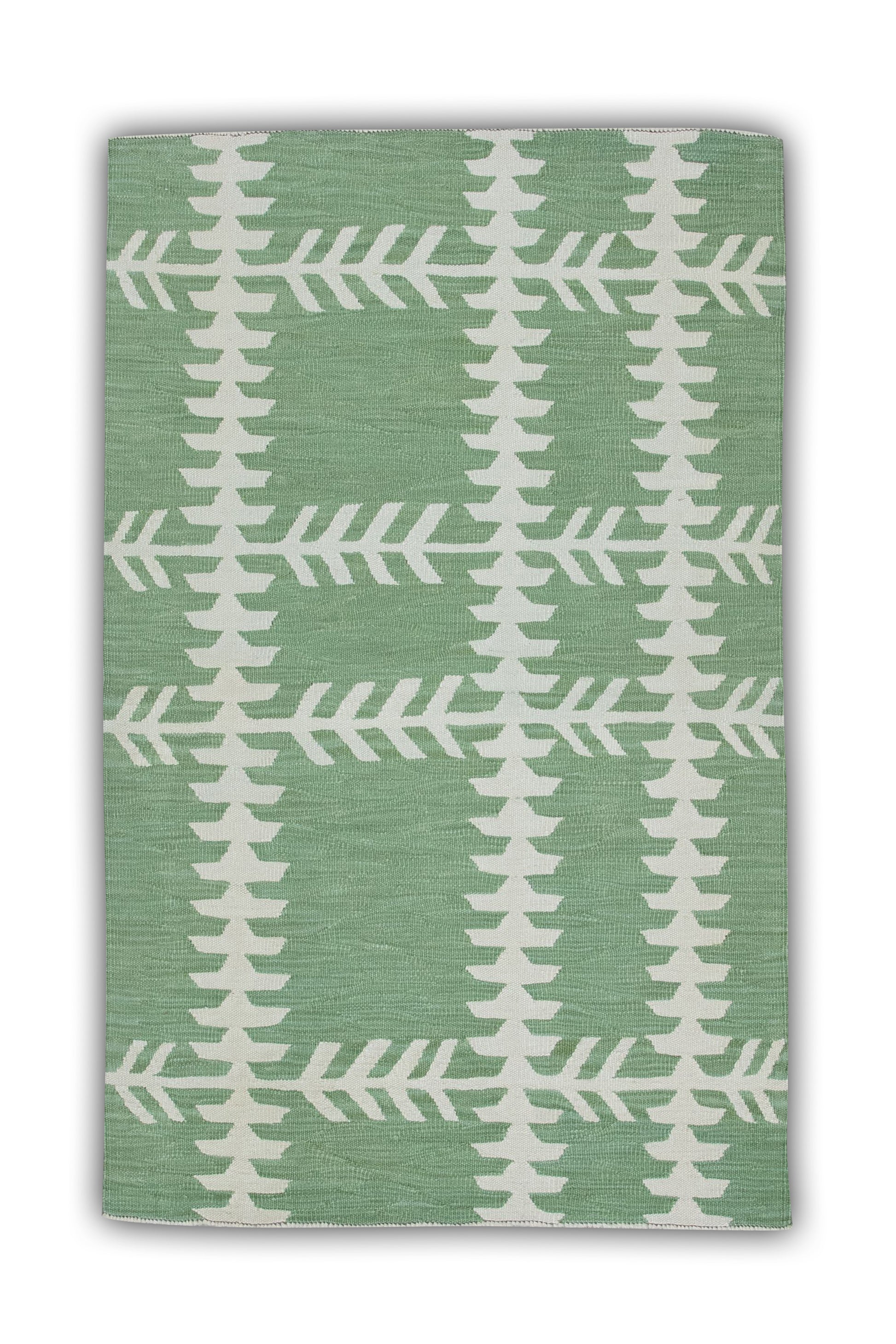 Oriental Flatweave Turkish Kilim 2'11" x 4'9" #6504