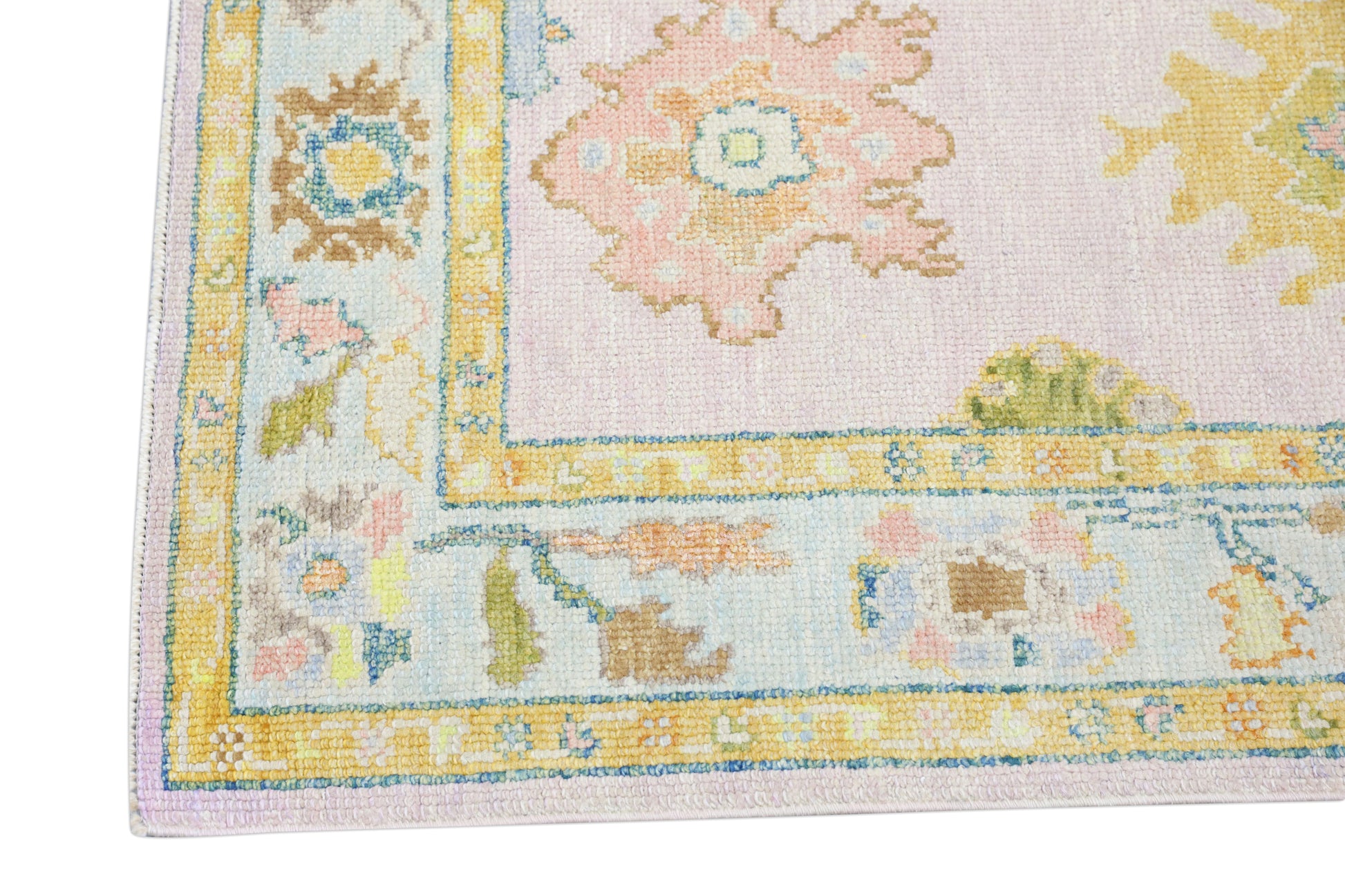 Turkish Oushak Rug 3'1" x 6'8" #4076