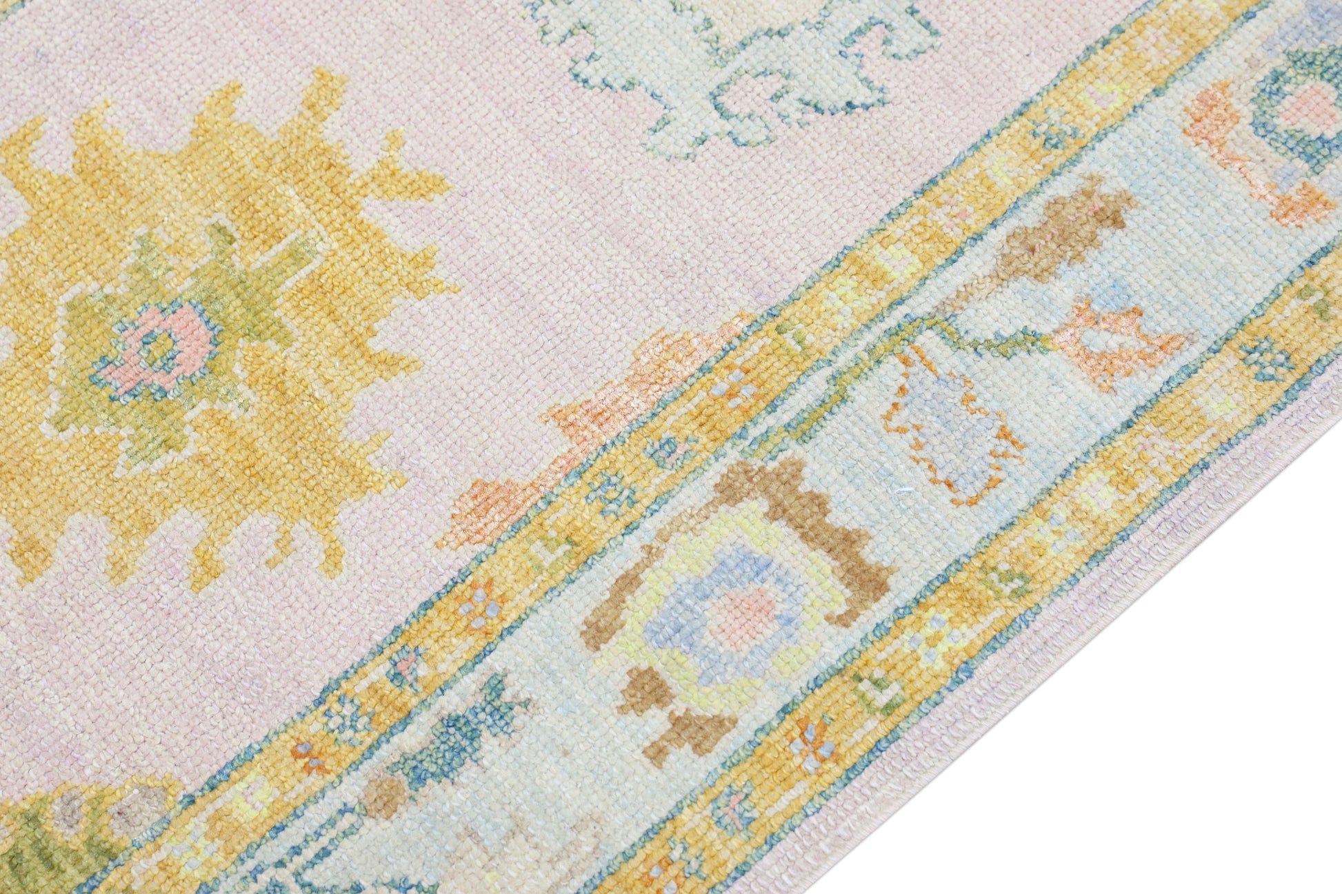Turkish Oushak Rug 3'1" x 6'8" #4076