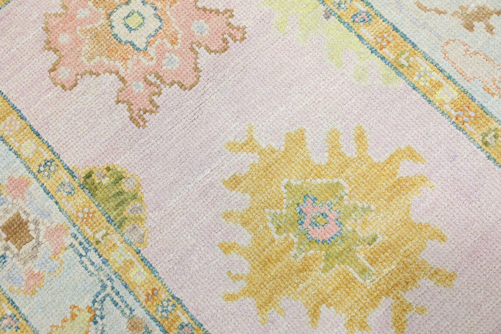 Turkish Oushak Rug 3'1" x 6'8" #4076