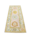 Turkish Oushak Rug 3'1" x 6'8" #4076