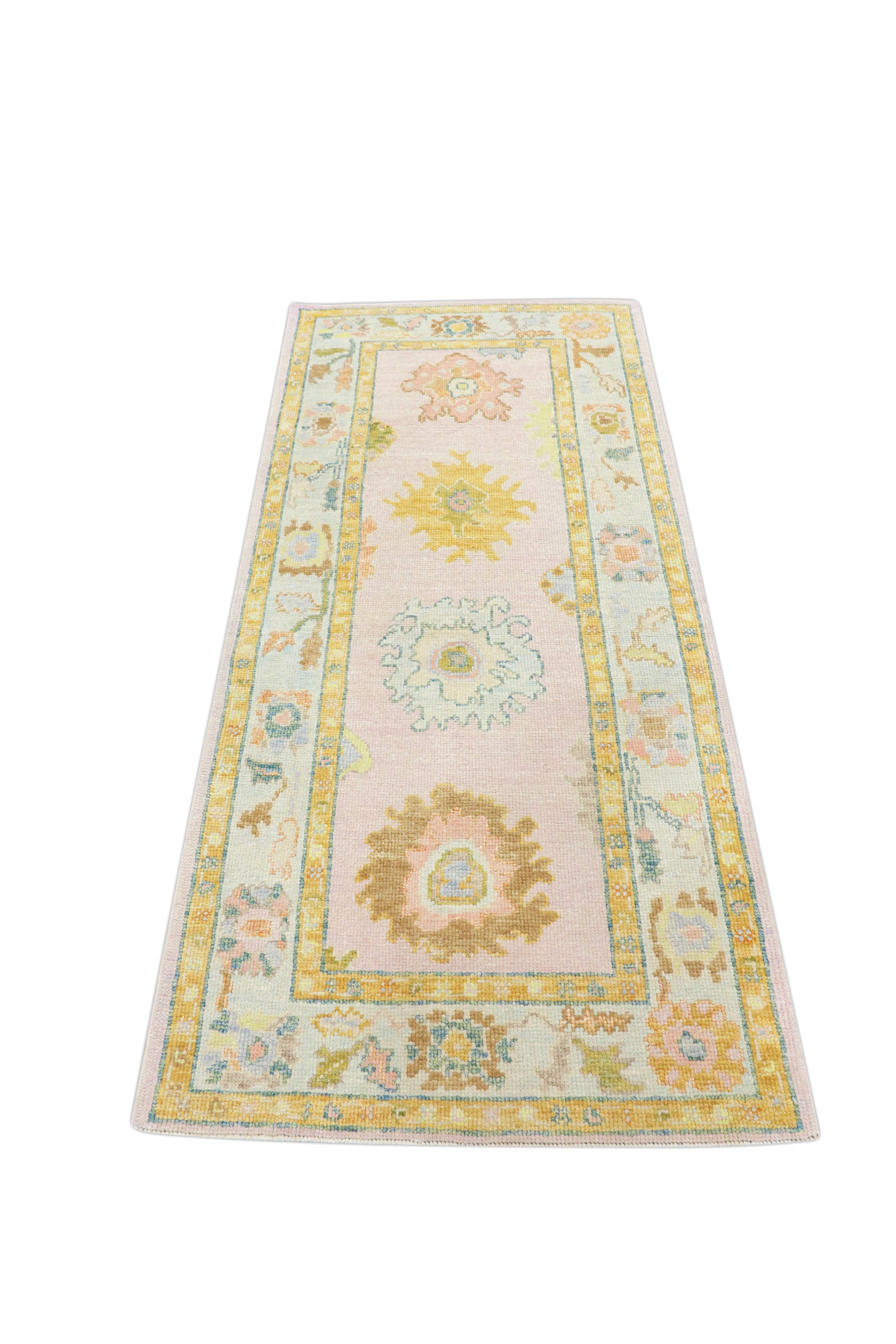 Turkish Oushak Rug 3'1" x 6'8" #4076