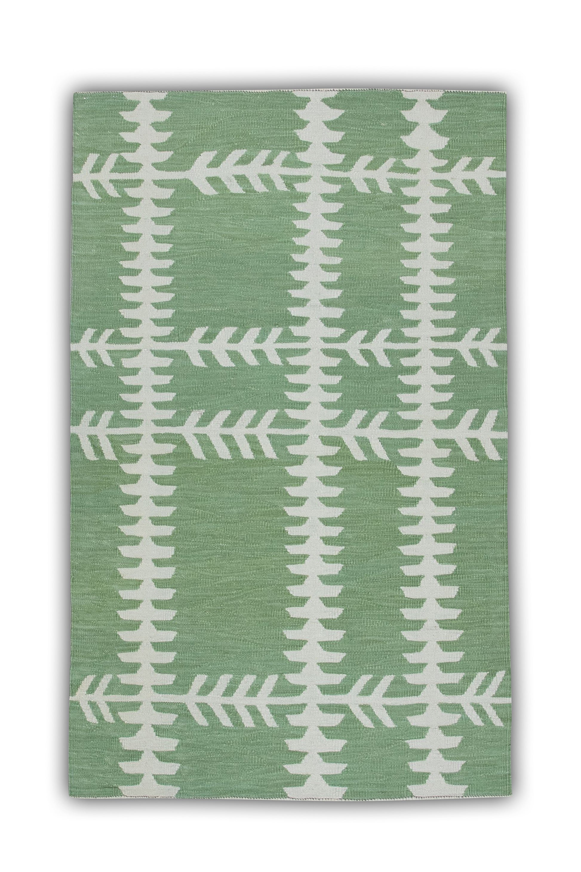 Oriental Flatweave Turkish Kilim 2'11" x 4'9" #6505