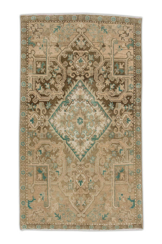 #7396 Turkish Oushak 3'4" x 5'9"