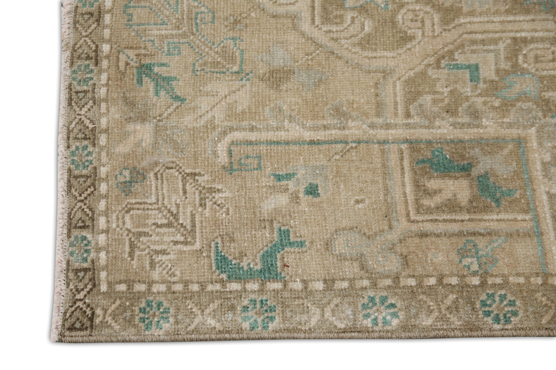 Turkish Oushak Rug 3'4" x 5'9" #7396