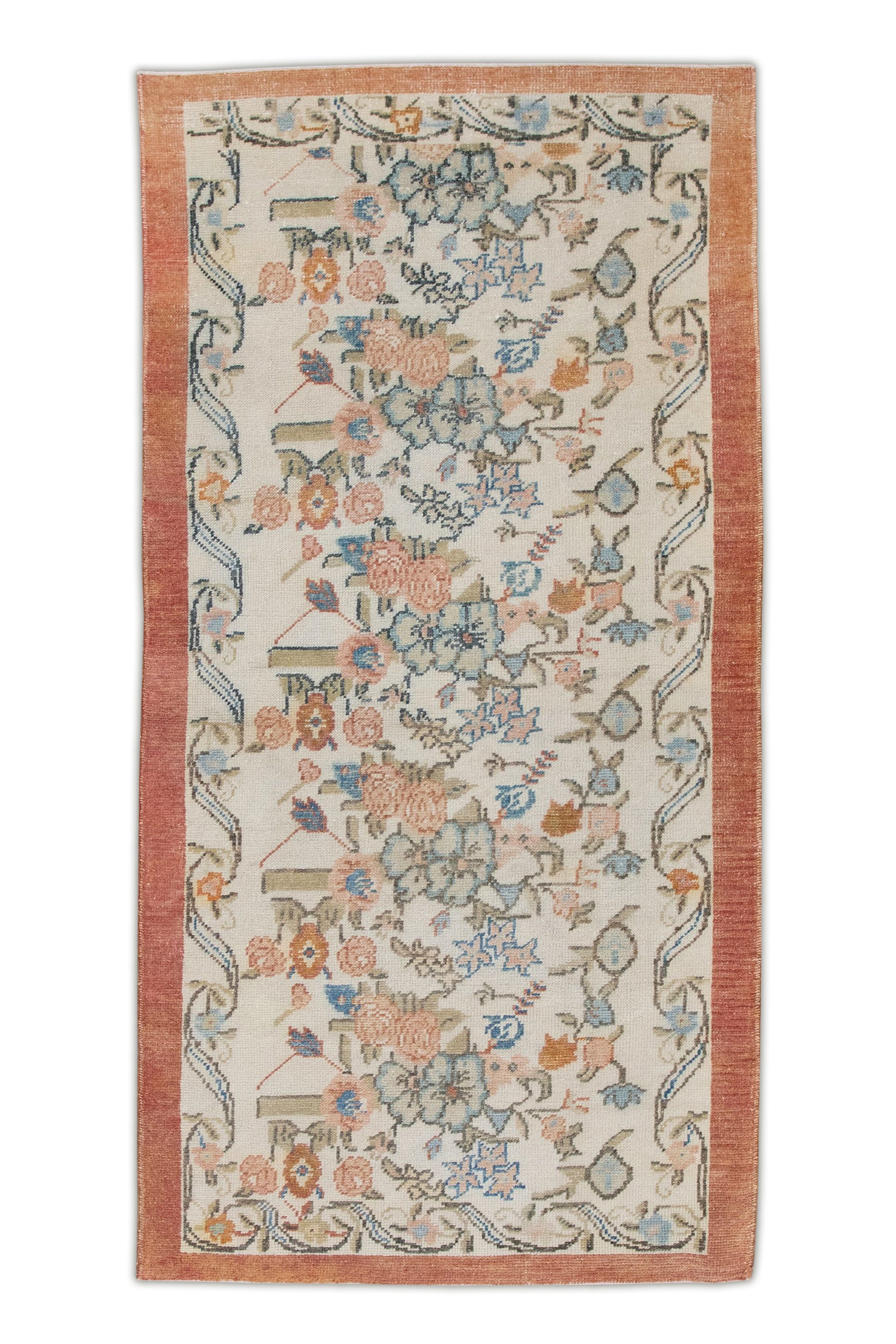 Turkish Vintage Anatolian Rug  3'3" x 6'6" #6970