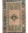 Turkish Vintage Anatolian Rug  3'11" x 6'2" #6983