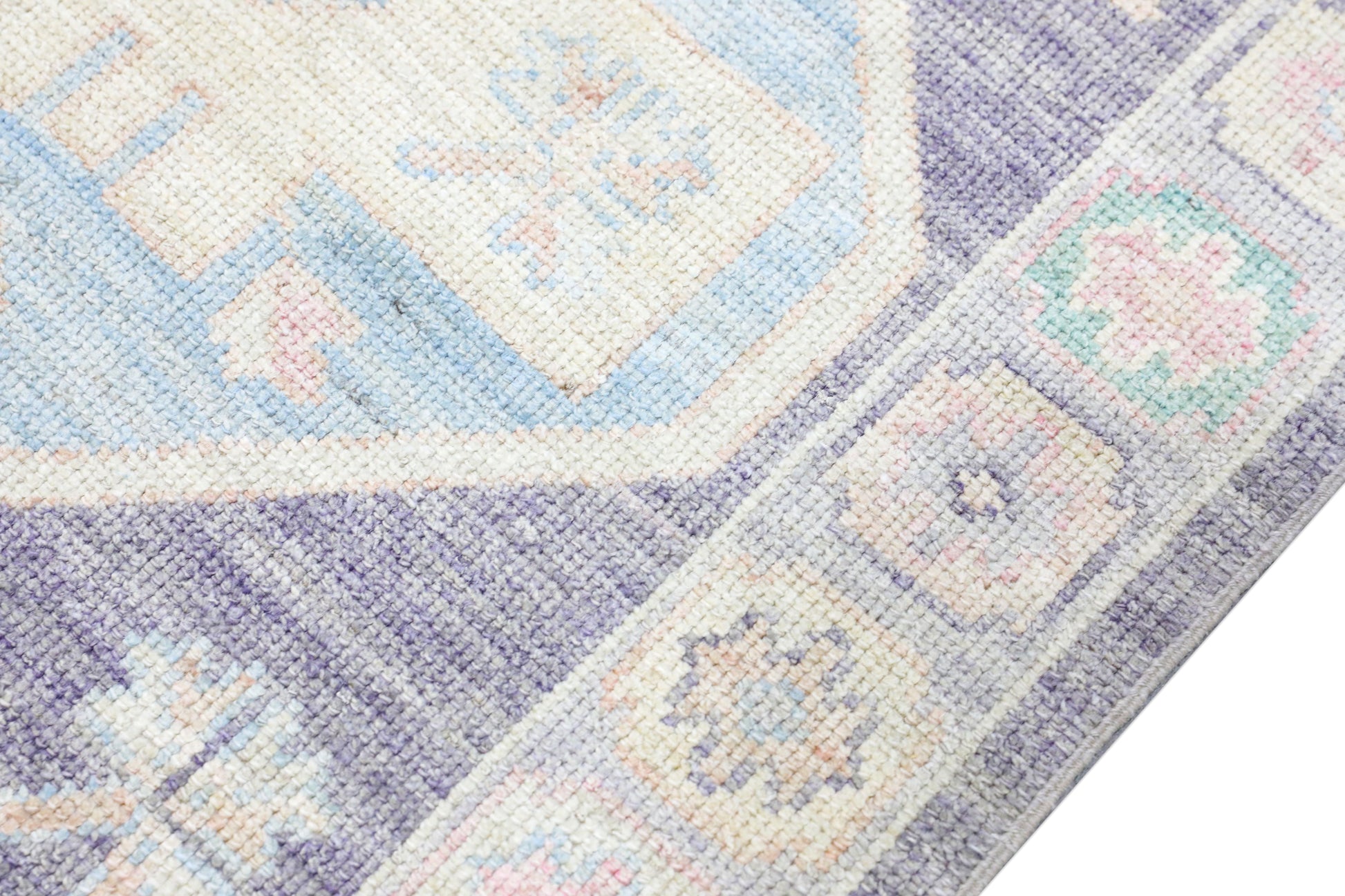 Turkish Oushak Rug 3'3" x 12'11" #4228