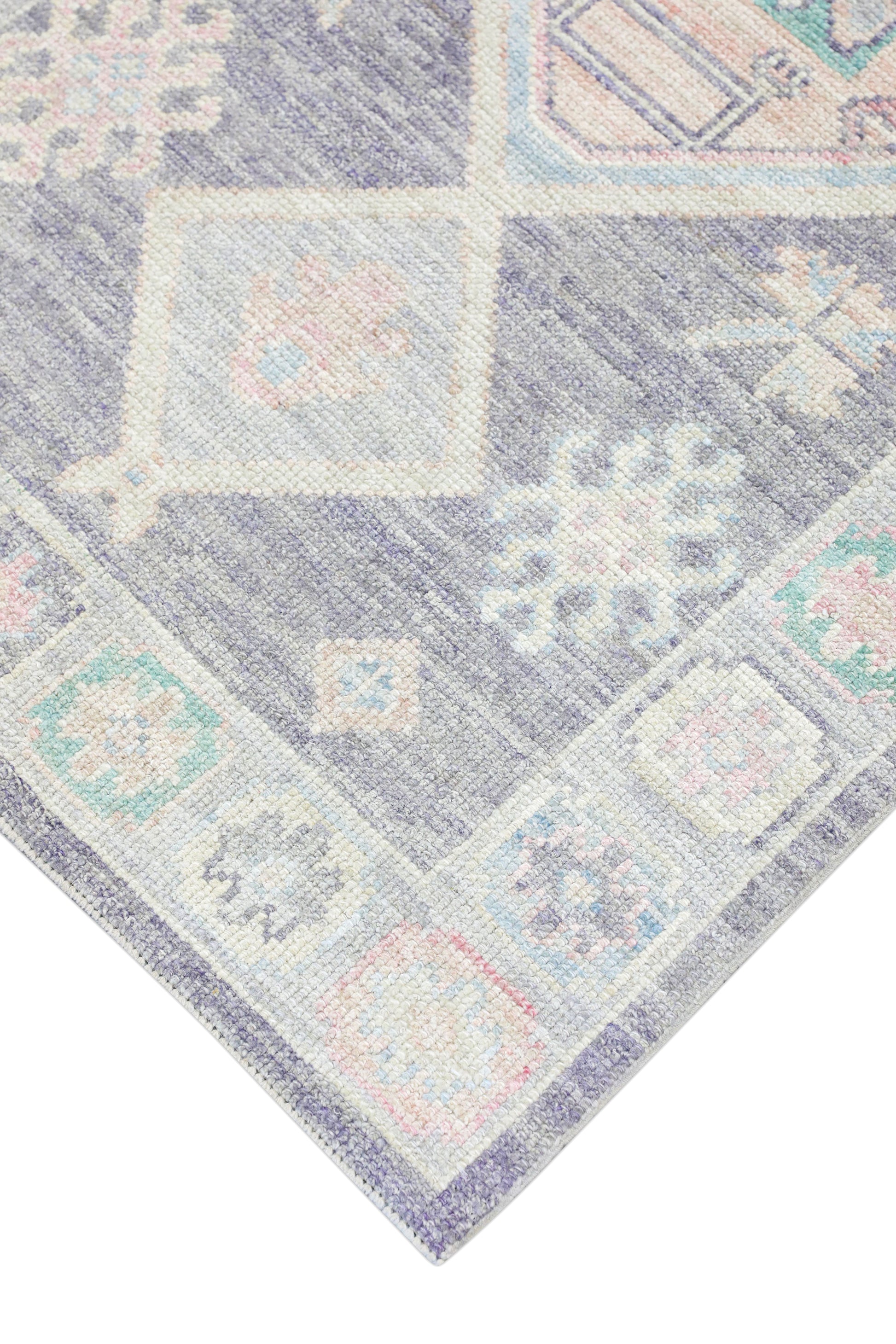 Turkish Oushak Rug 3'3" x 12'11" #4228