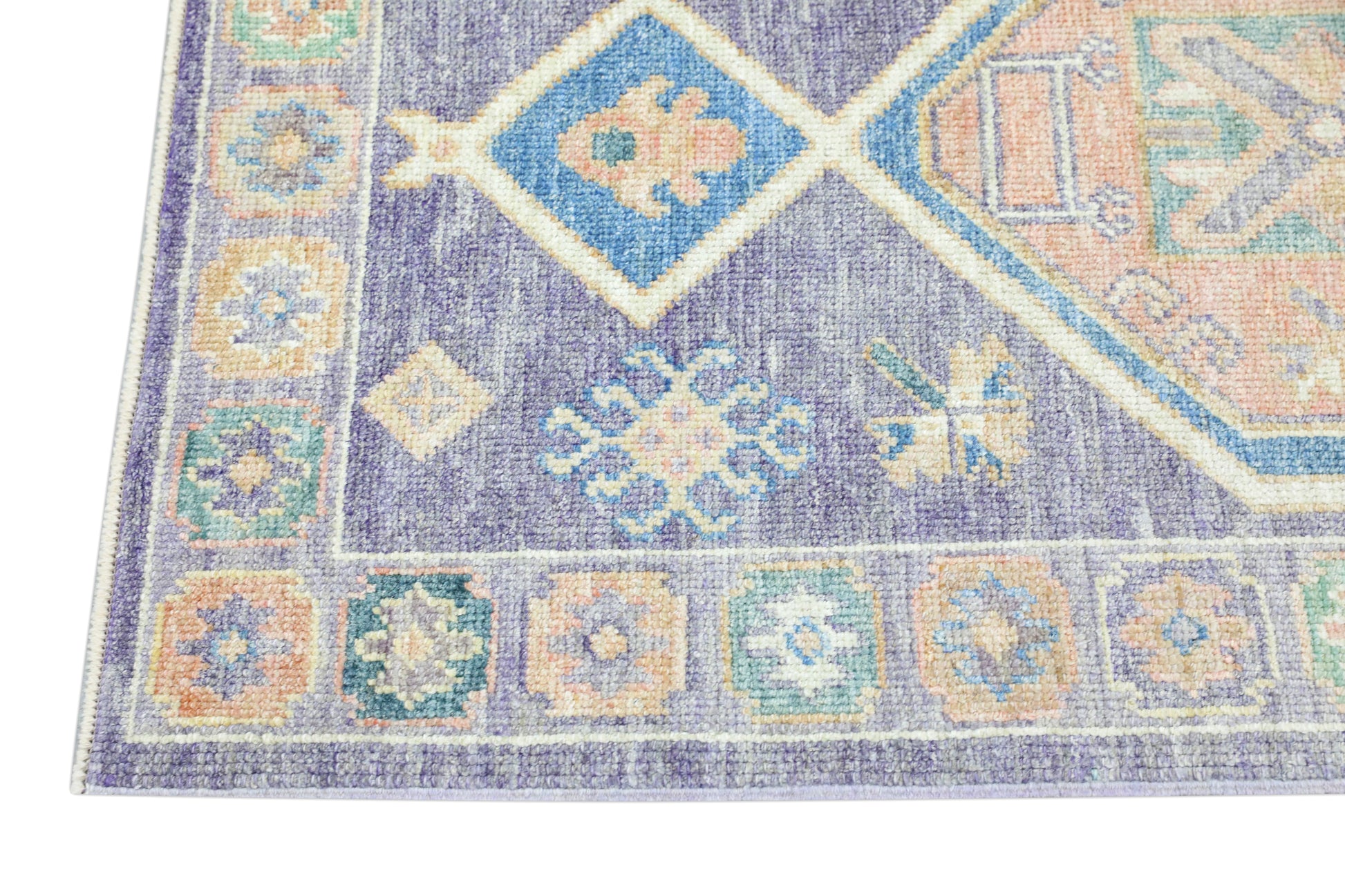 Turkish Oushak Rug 3' x 8'7" #4101