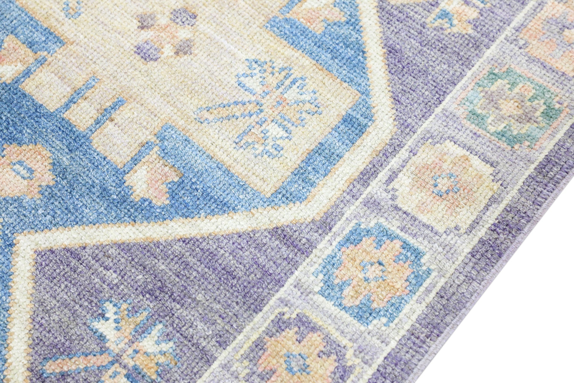 Turkish Oushak Rug 3' x 8'7" #4101