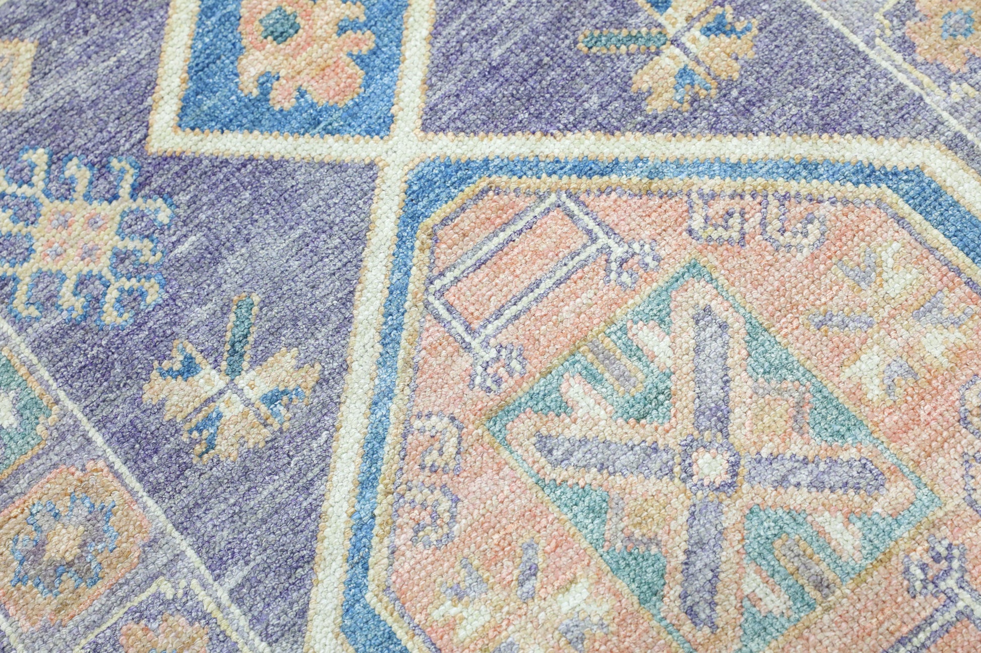 Turkish Oushak Rug 3' x 8'7" #4101