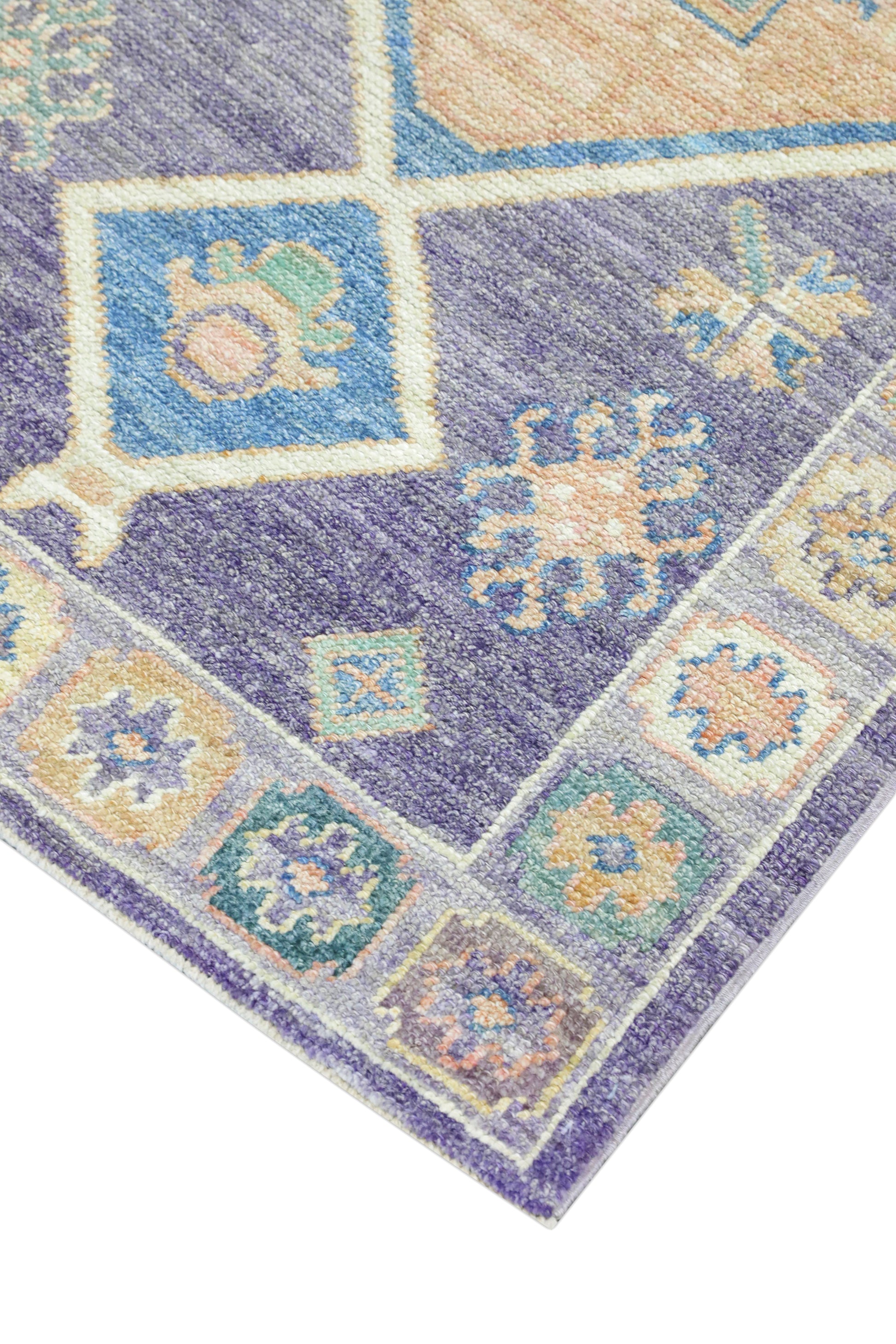 Turkish Oushak Rug 3' x 8'7" #4101