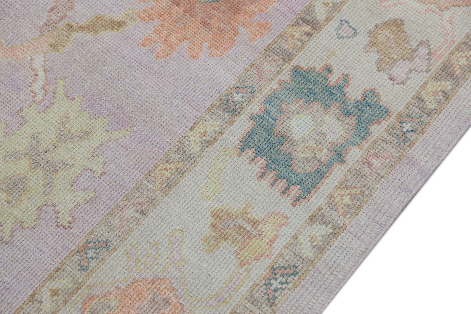 Turkish Oushak Rug 5'2" x 6'7" #2685