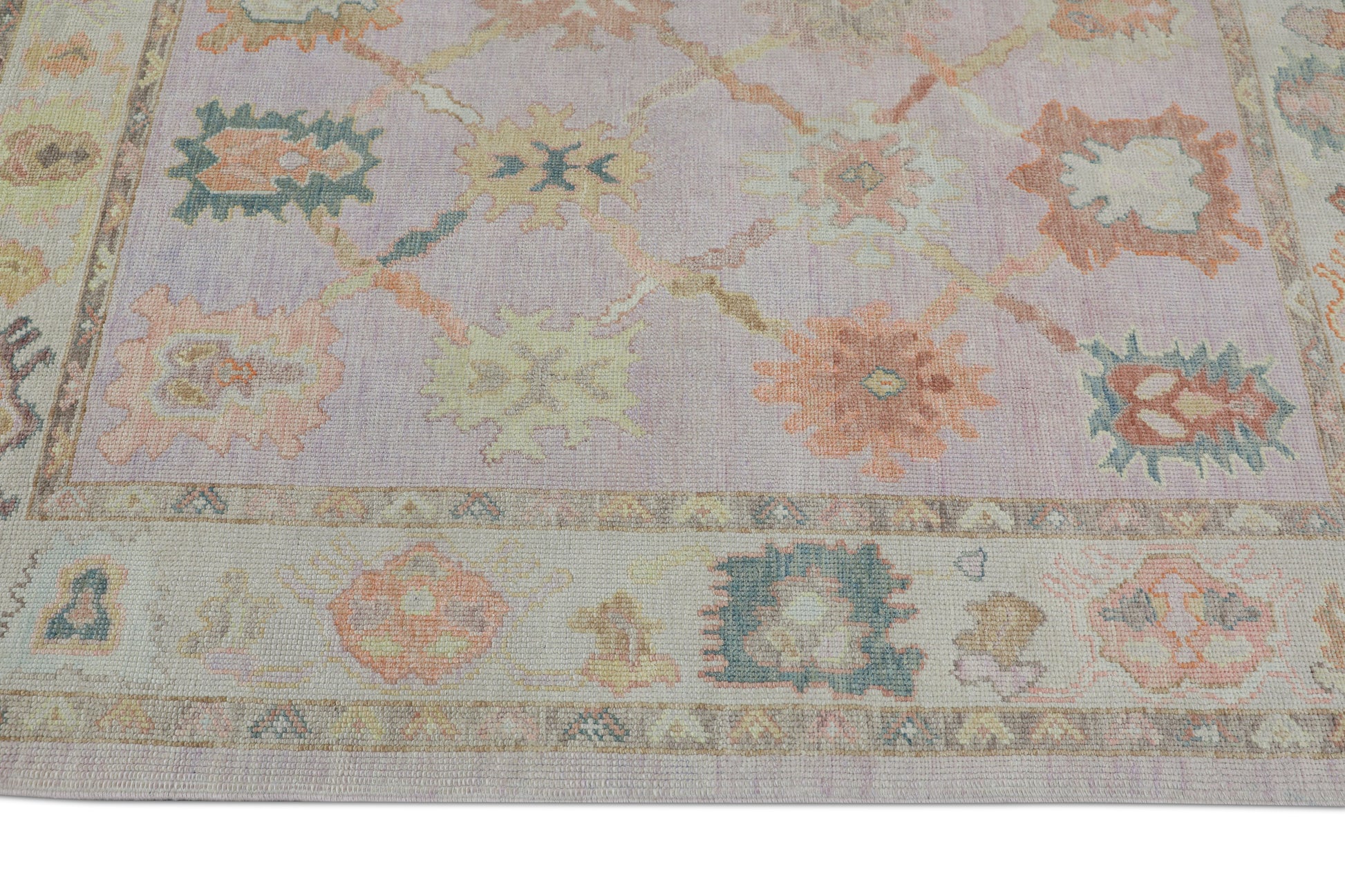 Turkish Oushak Rug 5'2" x 6'7" #2685