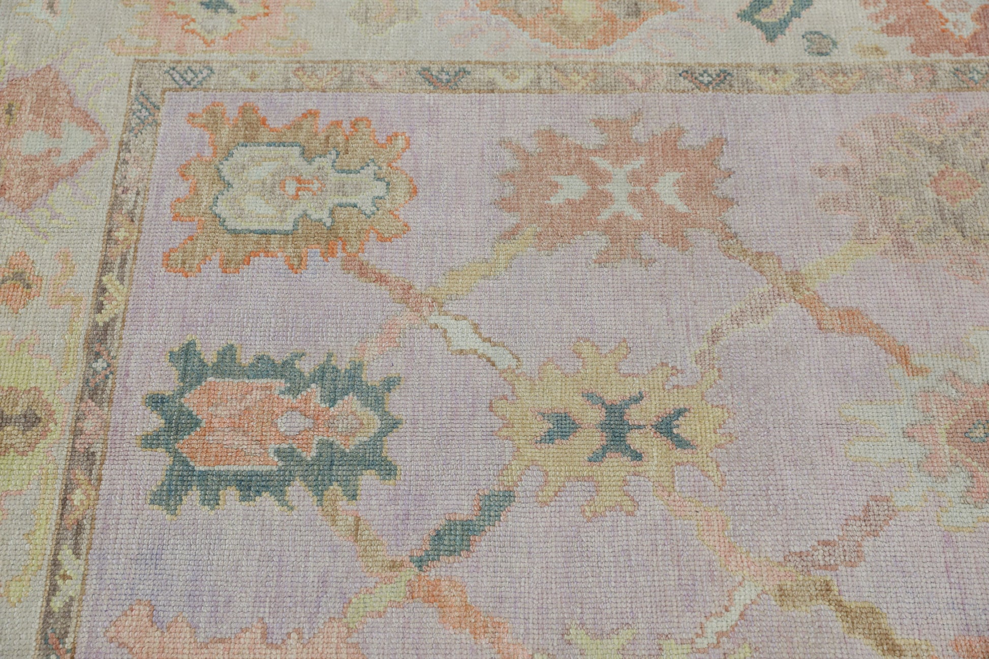 Turkish Oushak Rug 5'2" x 6'7" #2685