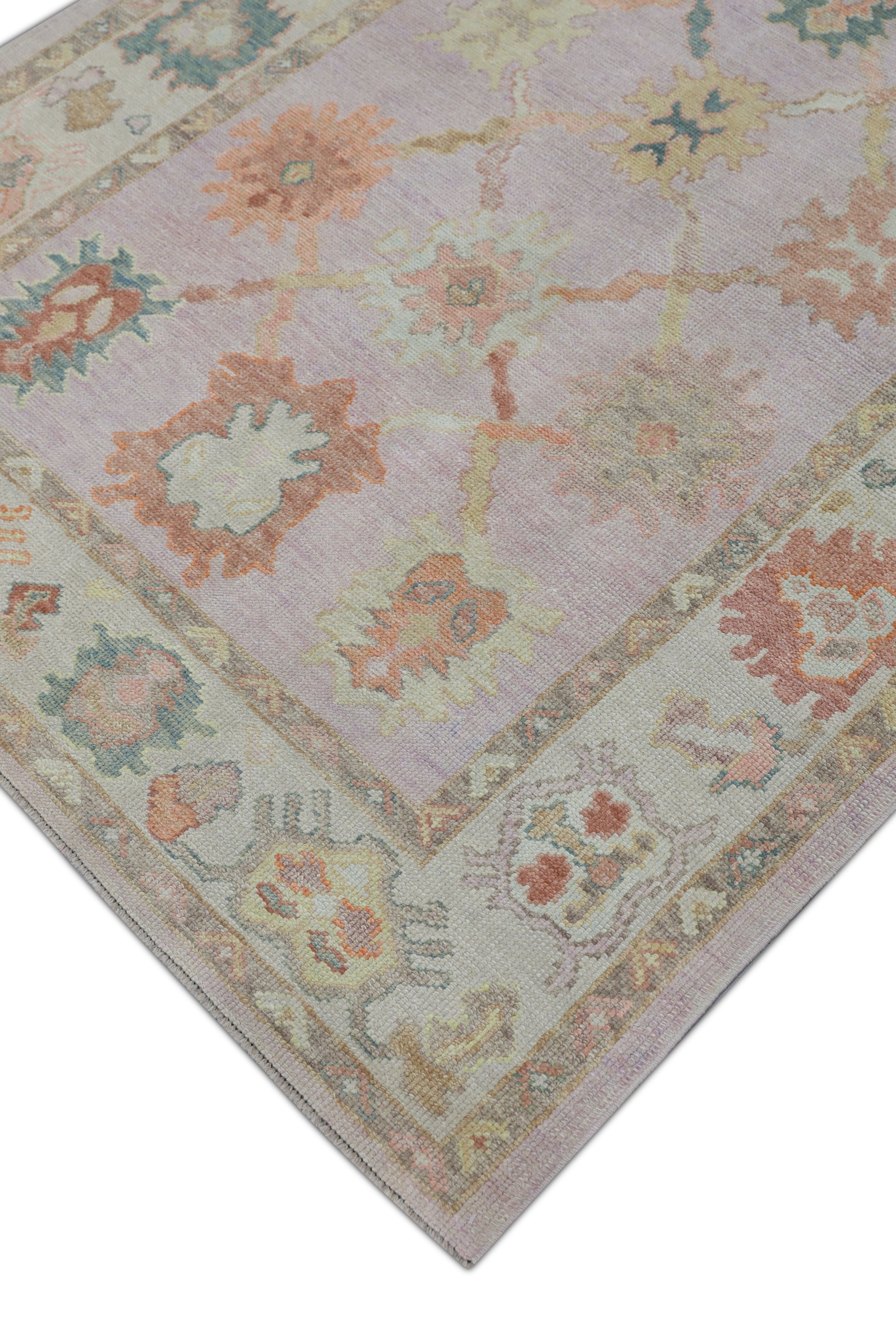 Turkish Oushak Rug 5'2" x 6'7" #2685
