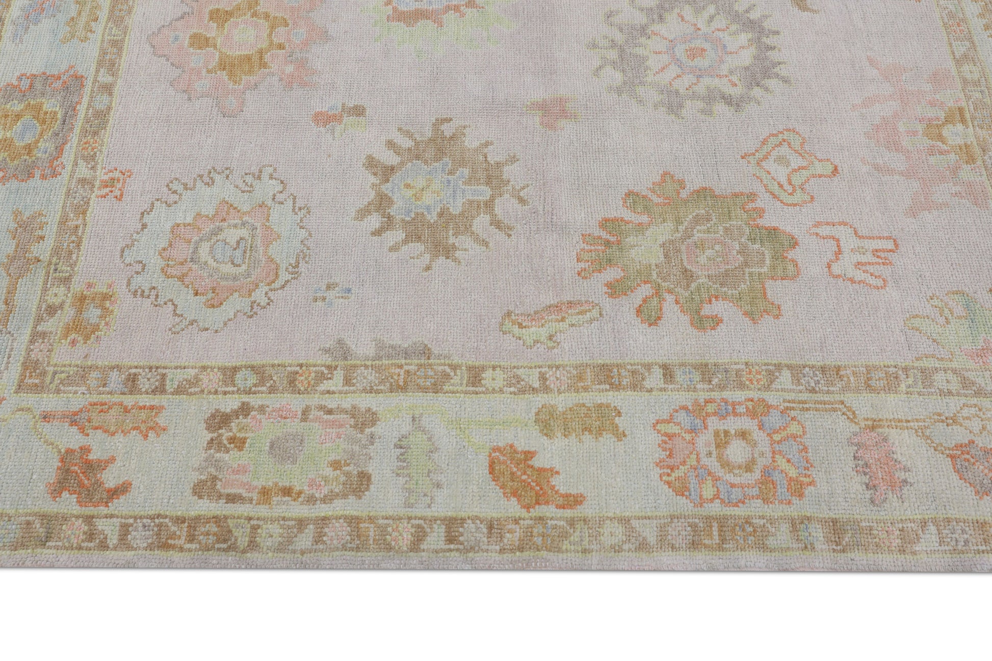 Turkish Oushak Rug 4'11" x 6'7" #2791
