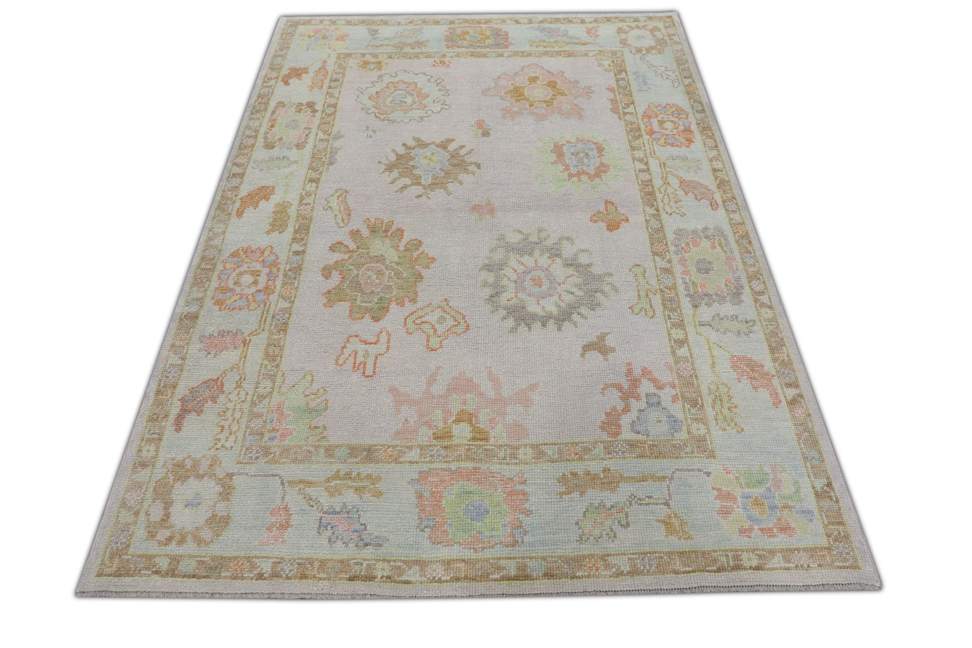 Turkish Oushak Rug 4'11" x 6'7" #2791