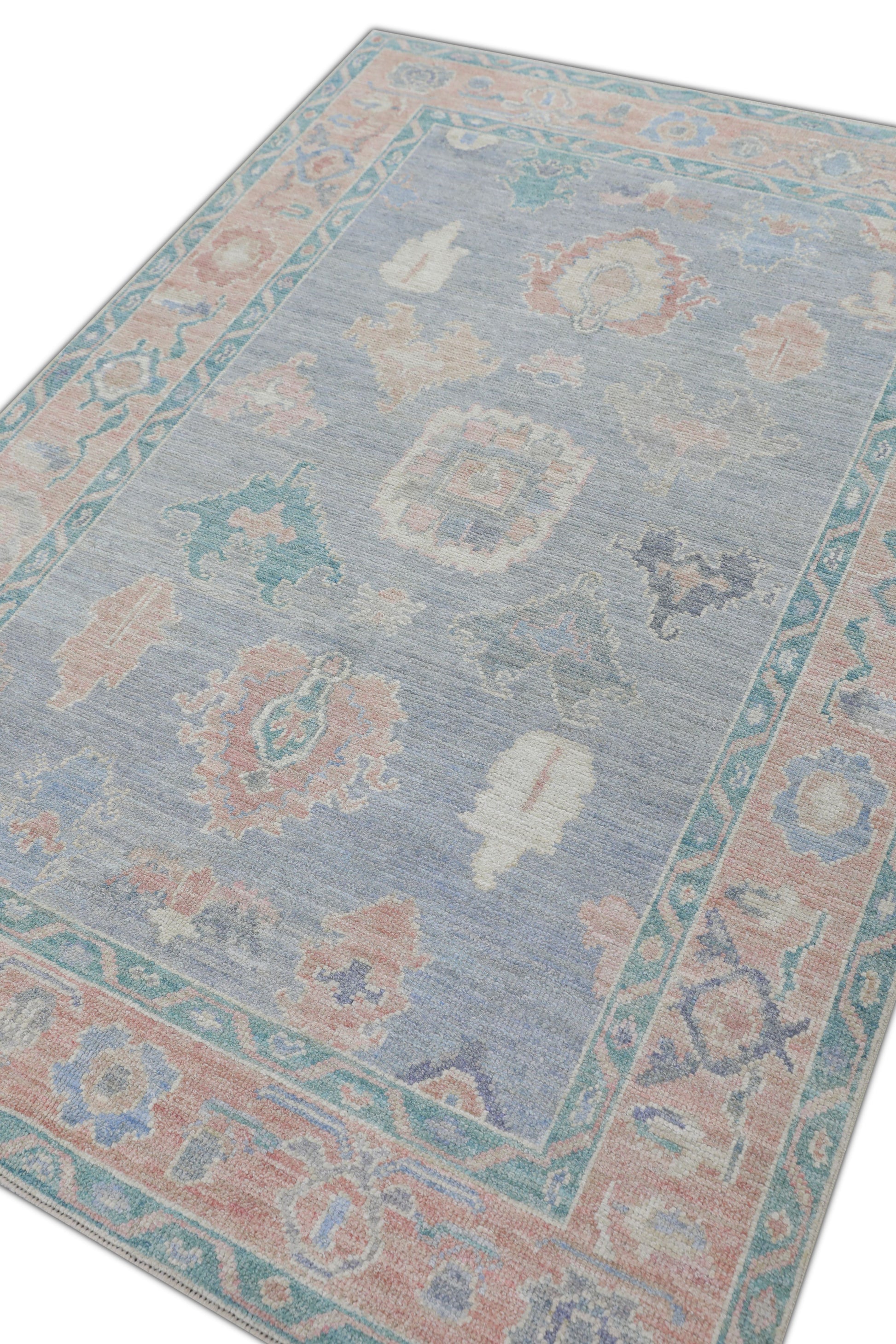 Turkish Oushak Rug 4'11" x 7' #2611