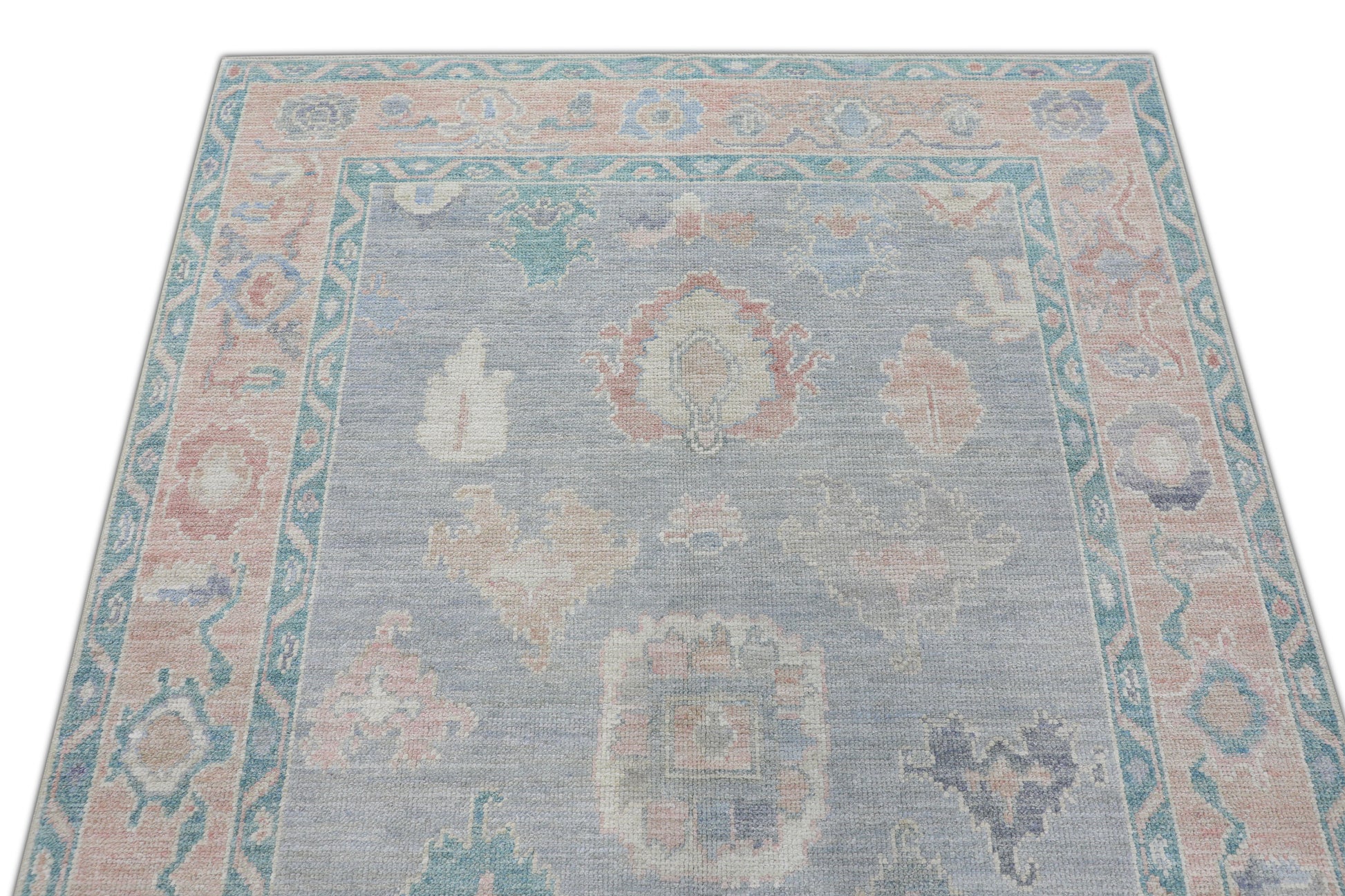 Turkish Oushak Rug 4'11" x 7' #2611