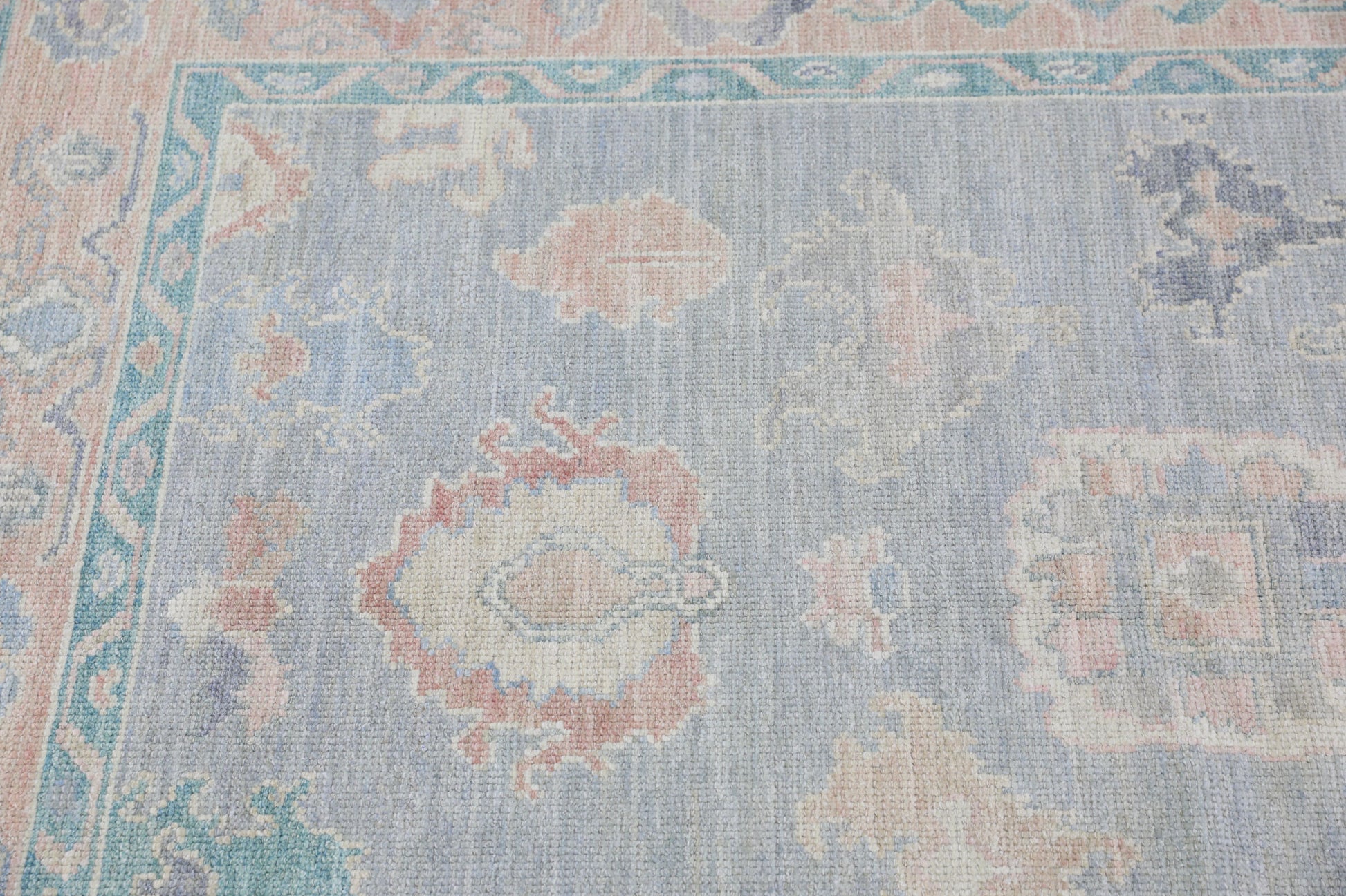 Turkish Oushak Rug 4'11" x 7' #2611