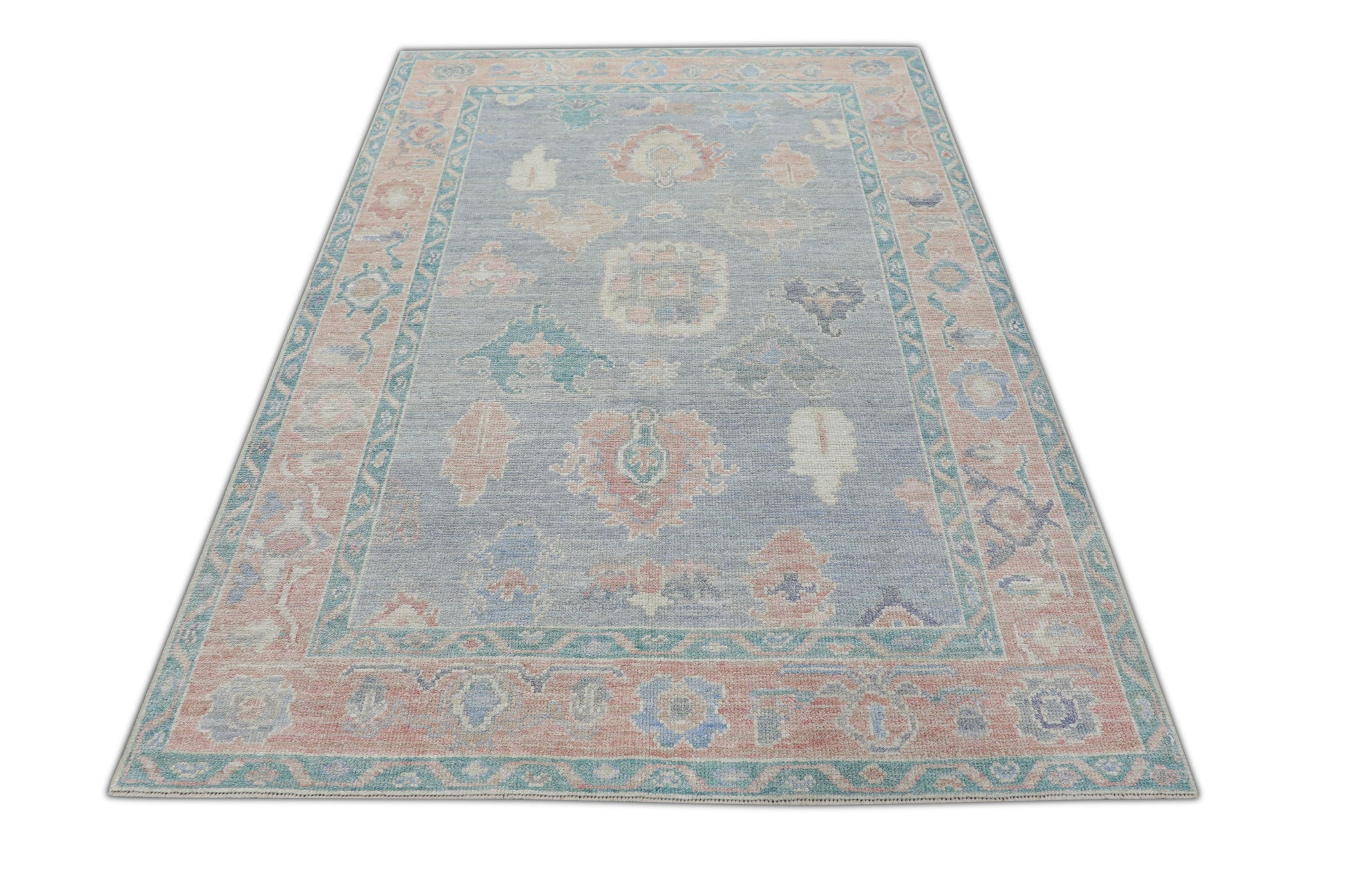 Turkish Oushak Rug 4'11" x 7' #2611