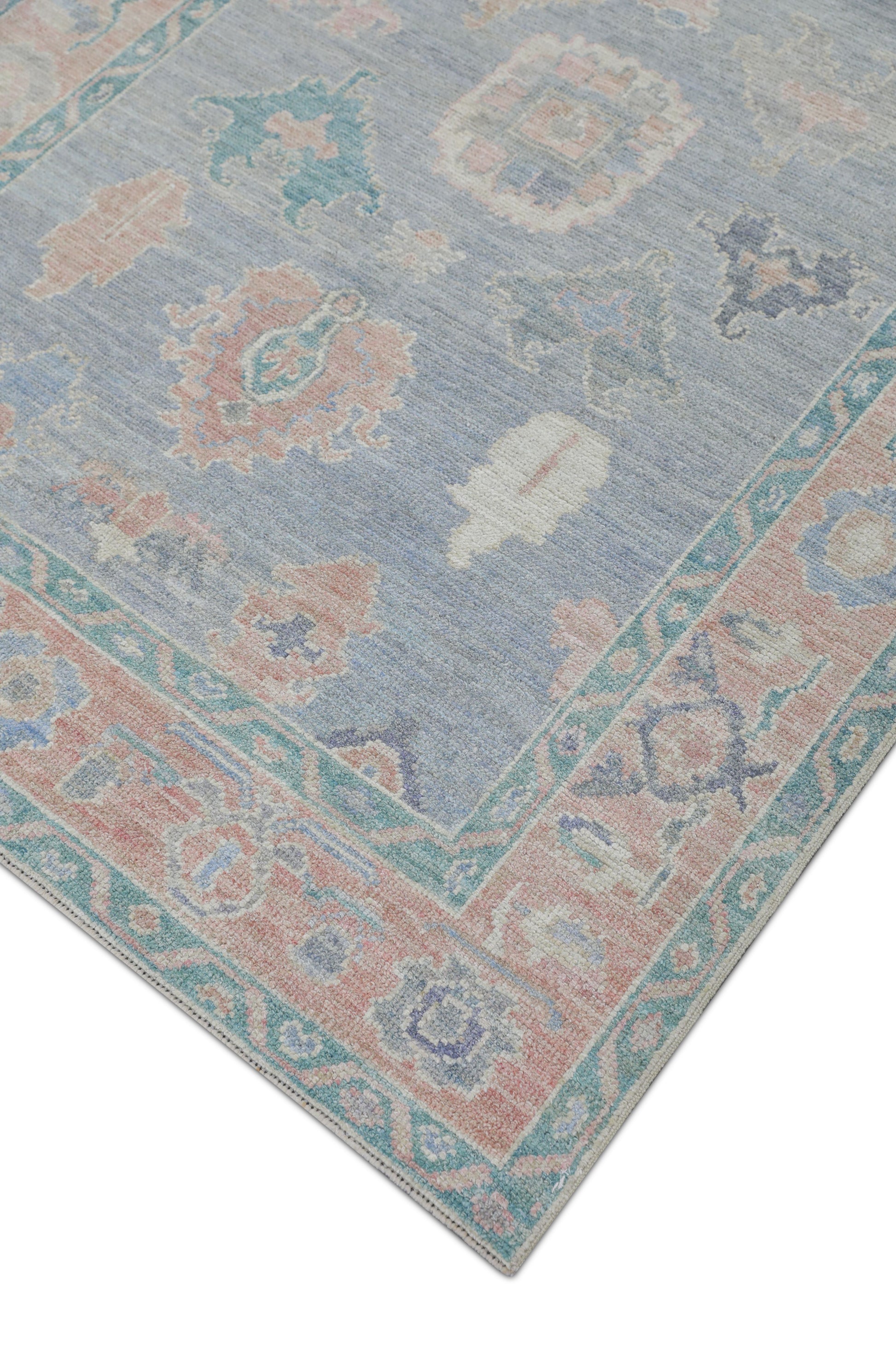 Turkish Oushak Rug 4'11" x 7' #2611