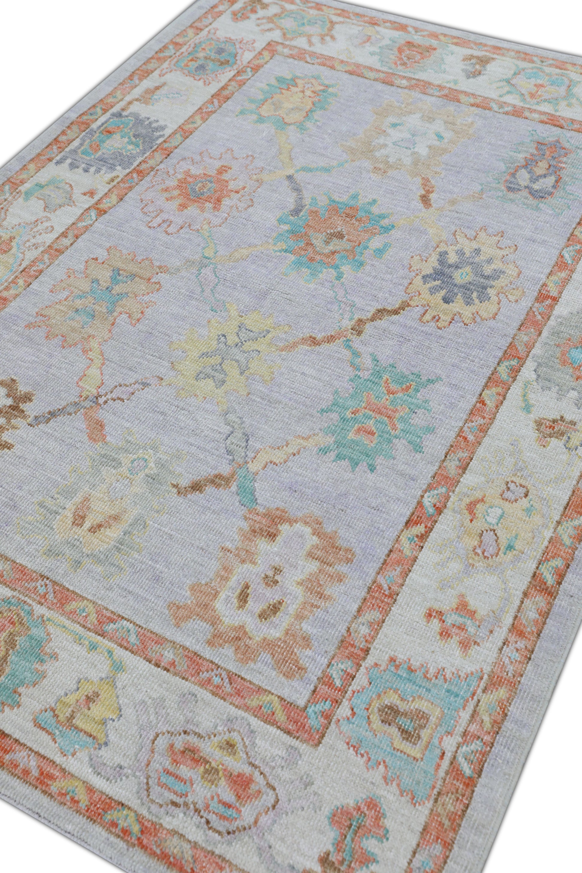 Turkish Oushak Rug 5'2" x 7' #2622