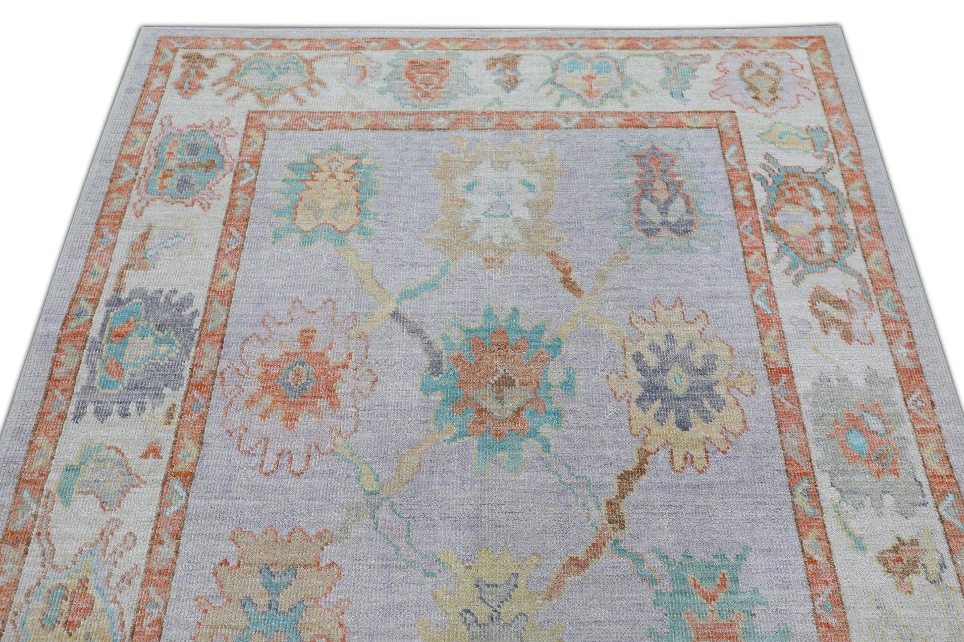 Turkish Oushak Rug 5'2" x 7' #2622