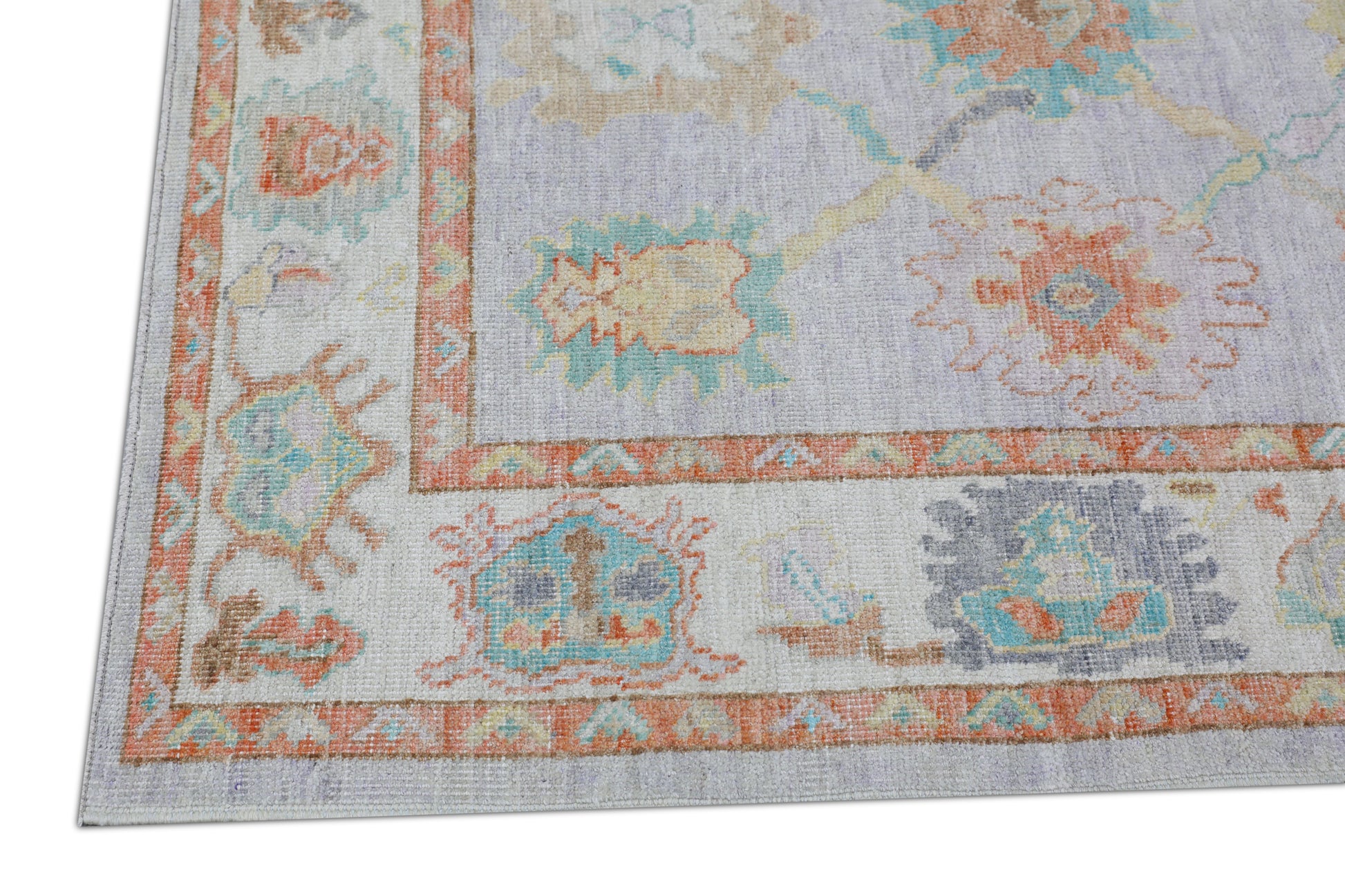 Turkish Oushak Rug 5'2" x 7' #2622