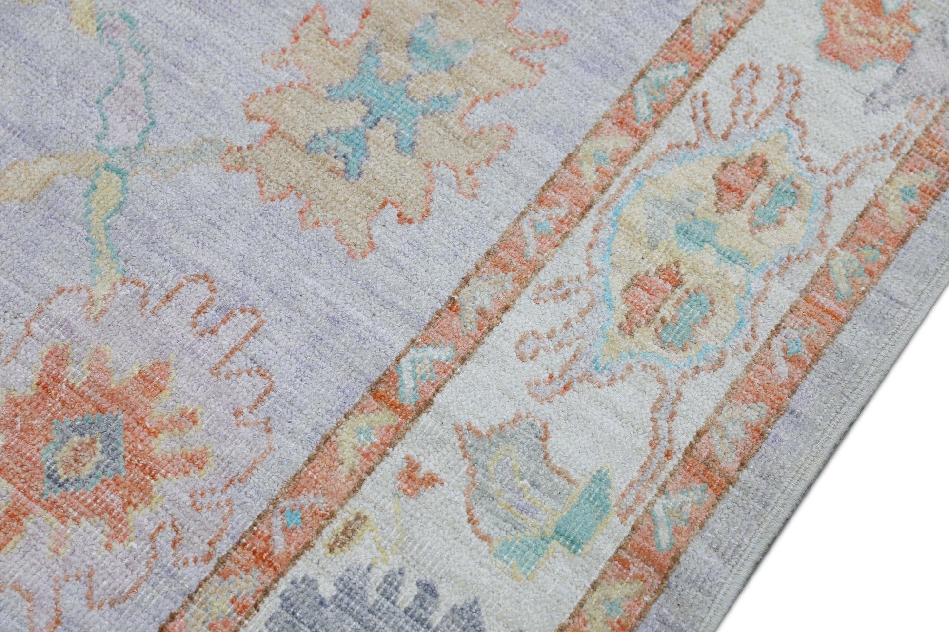 Turkish Oushak Rug 5'2" x 7' #2622