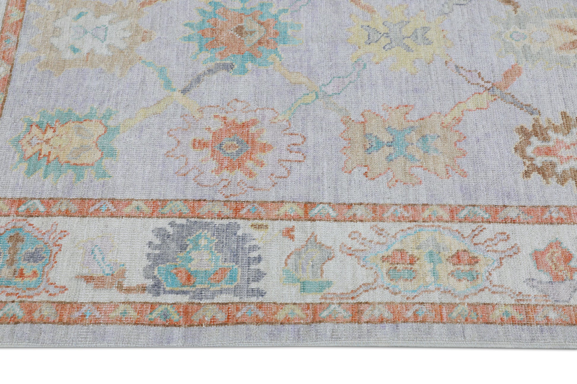 Turkish Oushak Rug 5'2" x 7' #2622