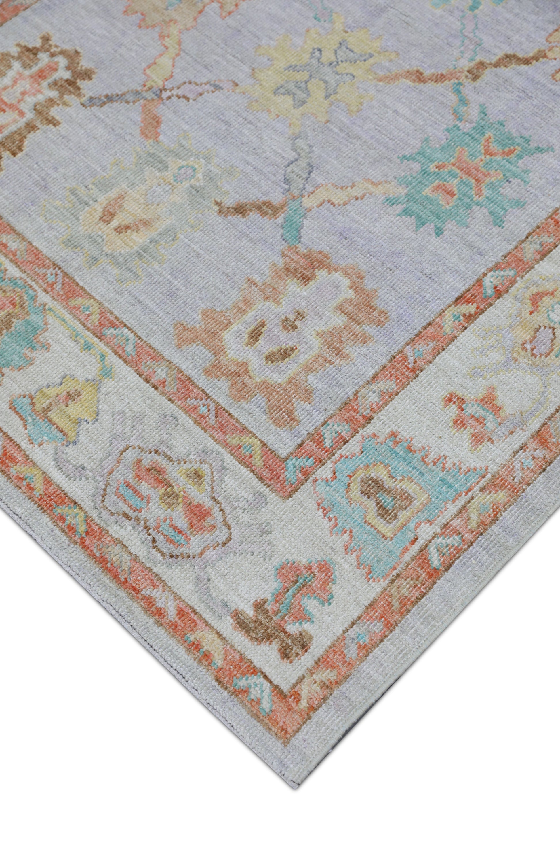 Turkish Oushak Rug 5'2" x 7' #2622