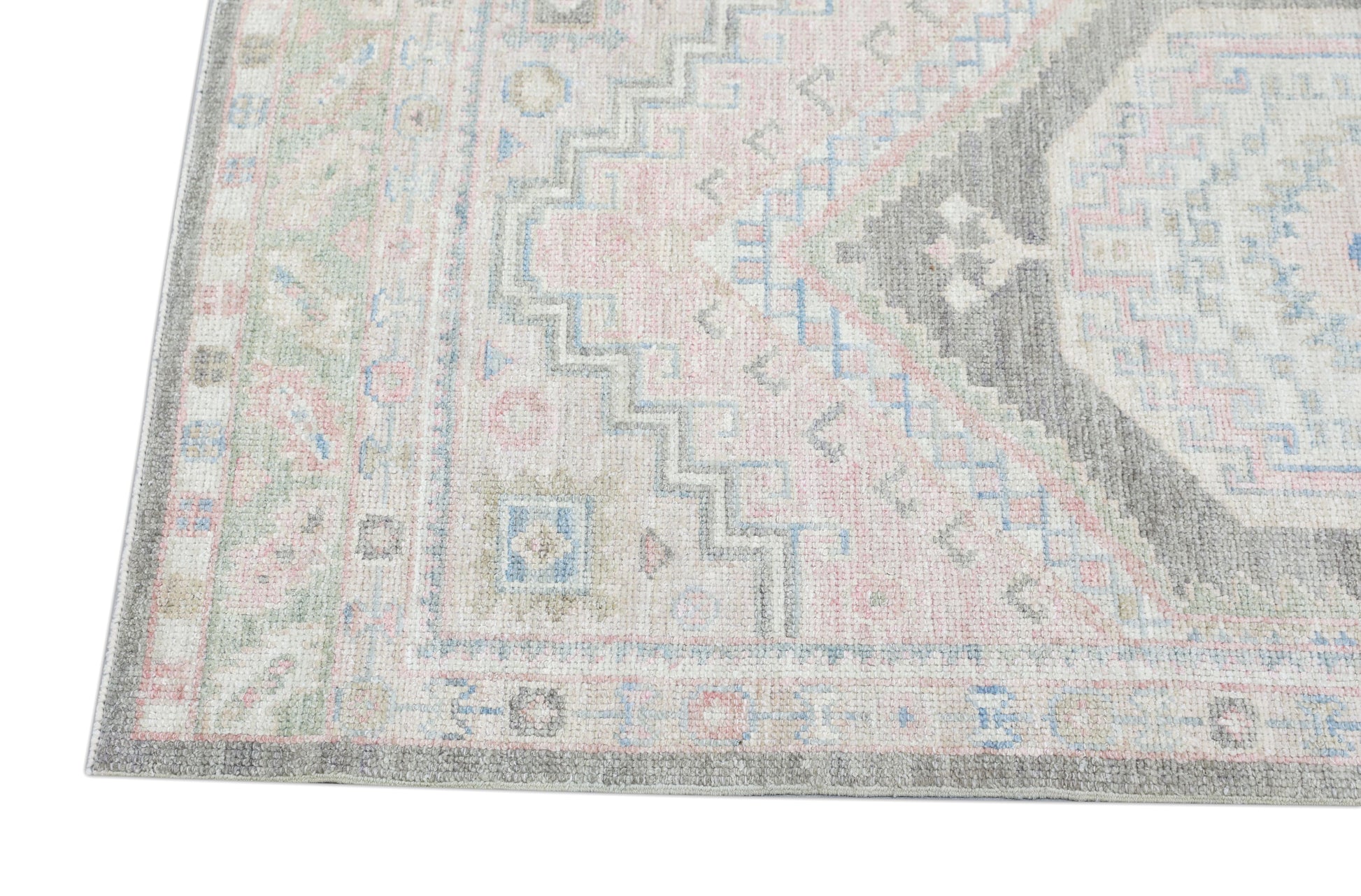 Turkish Oushak Rug 3'1" x 11'1" #4218