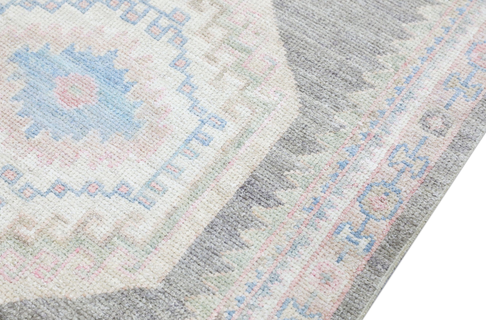 Turkish Oushak Rug 3'1" x 11'1" #4218