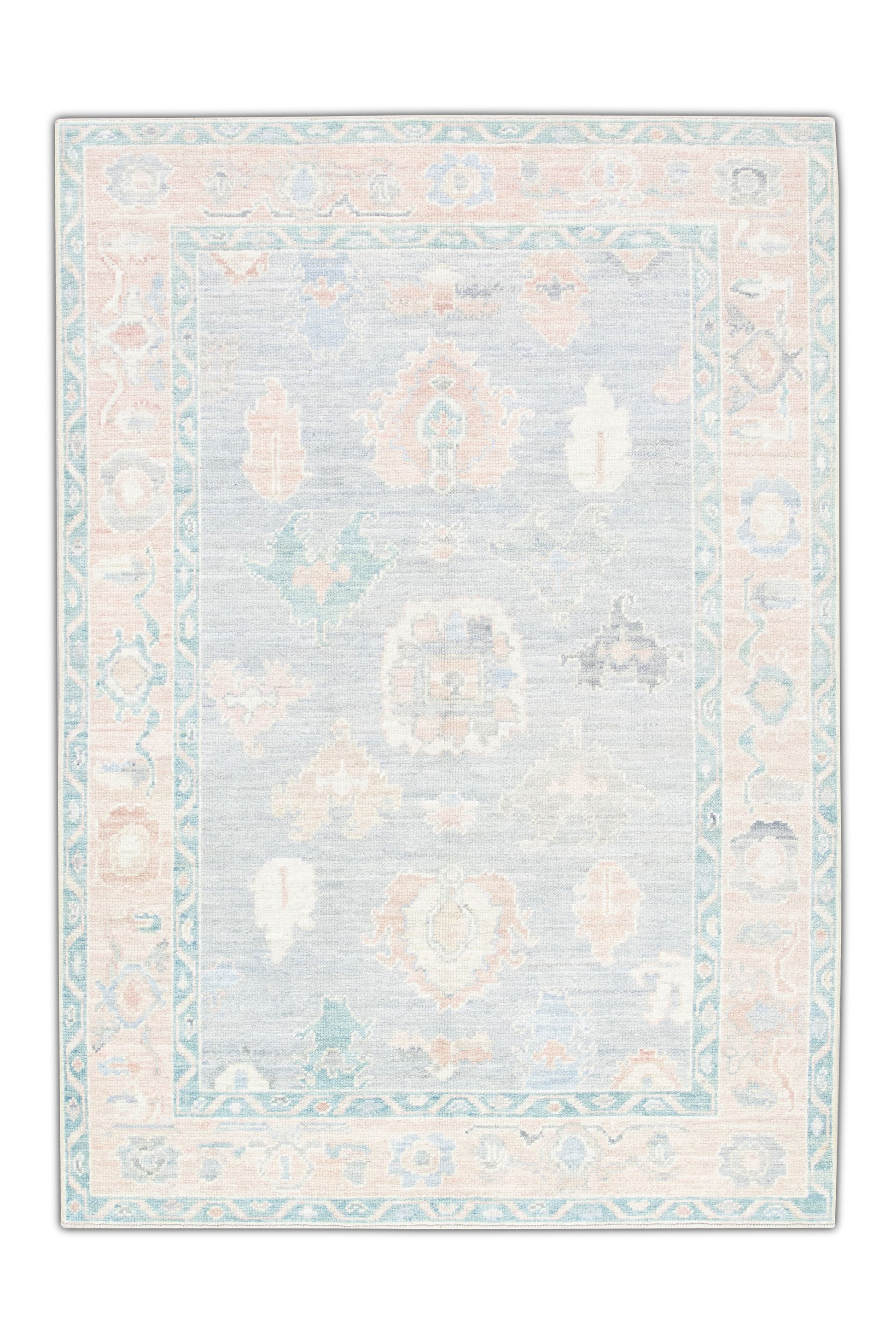 Turkish Oushak Rug 5' x 7'1" #2669