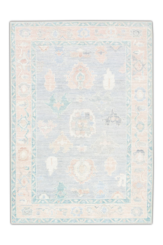 #2669 Turkish Oushak 5' x 7'1"