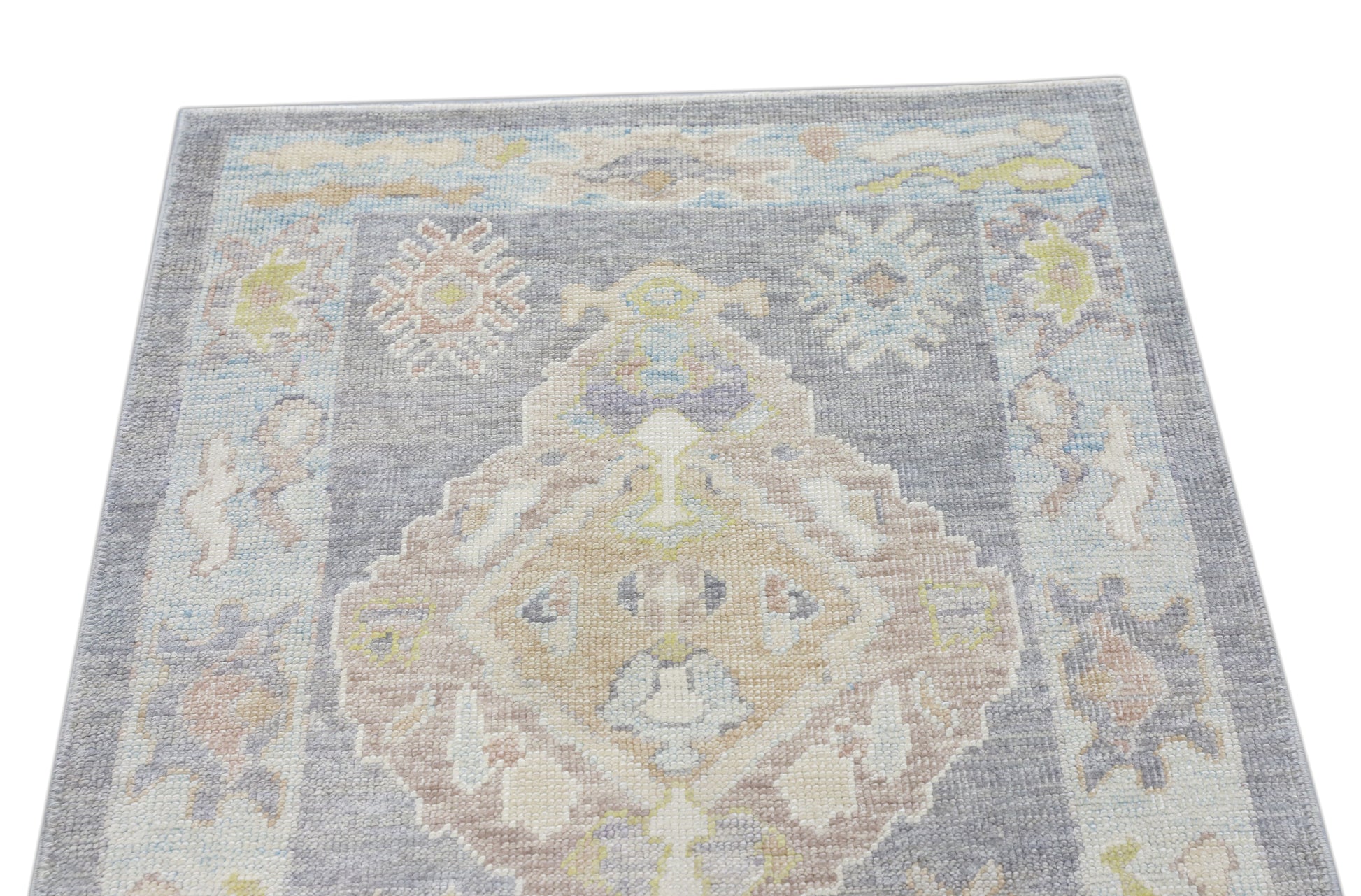 Turkish Oushak Rug 3'1" x 8'6" #4188