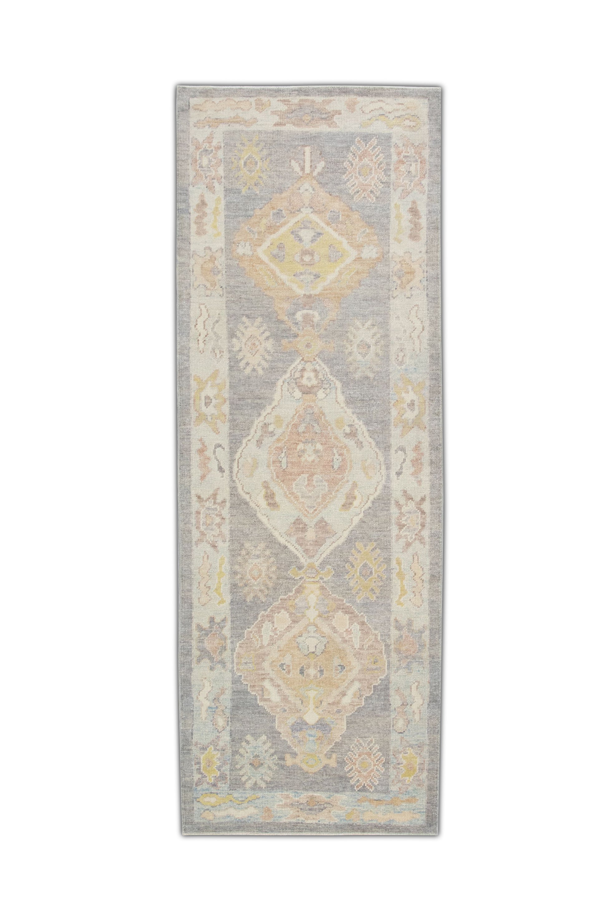 Turkish Oushak Rug 3'1" x 8'6" #4188