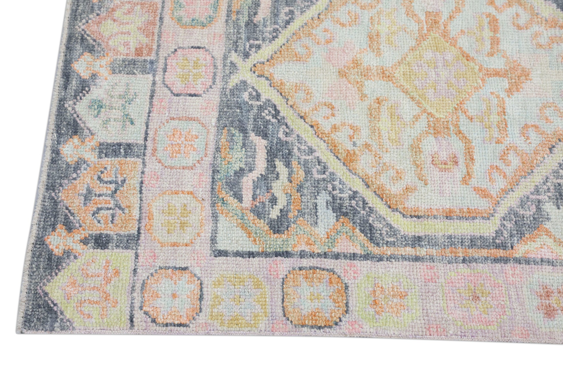 Turkish Oushak Rug 2'11" x 6'3" #4448